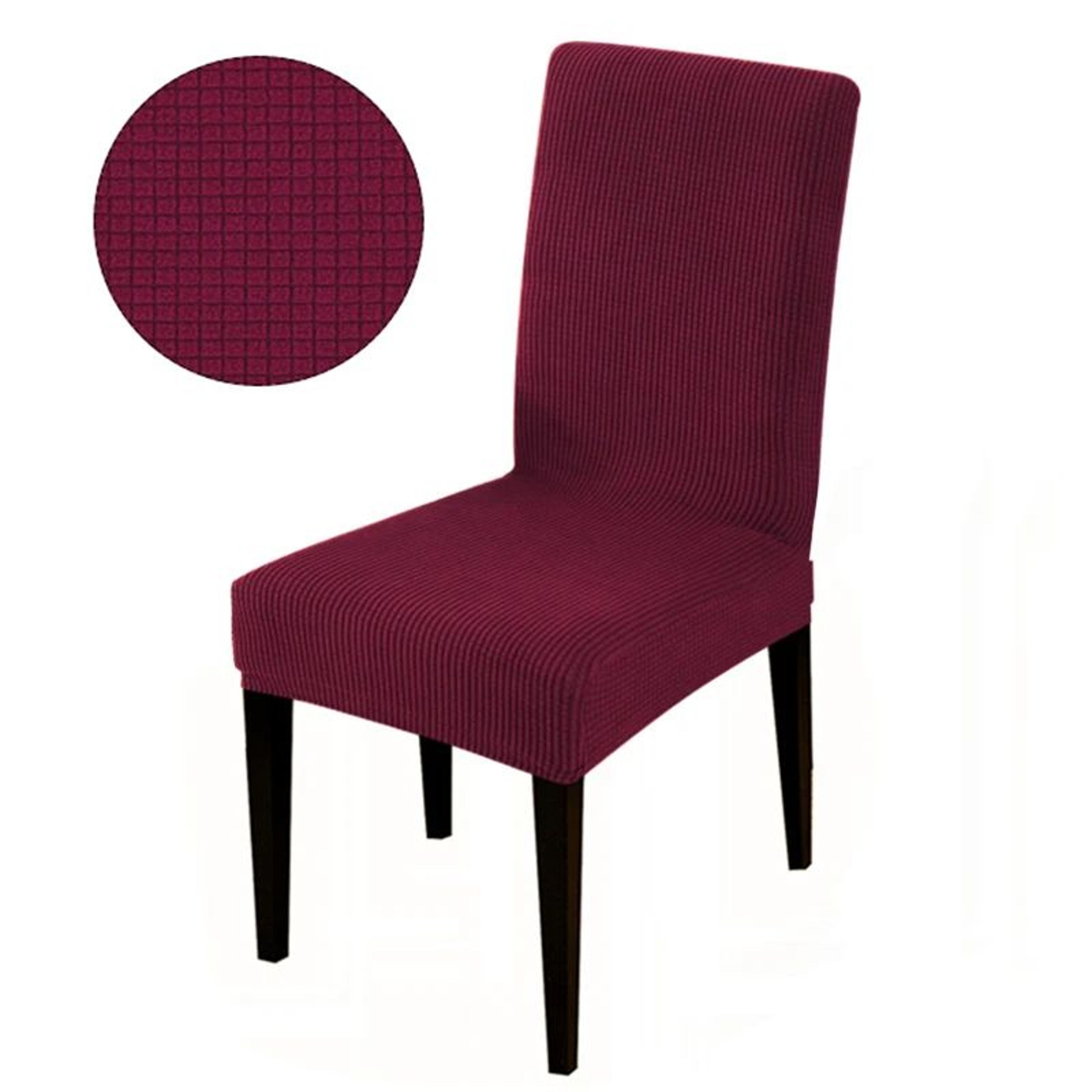 Universal Elastic Stretch Dining Chair Cover With Full Protective Fit 8