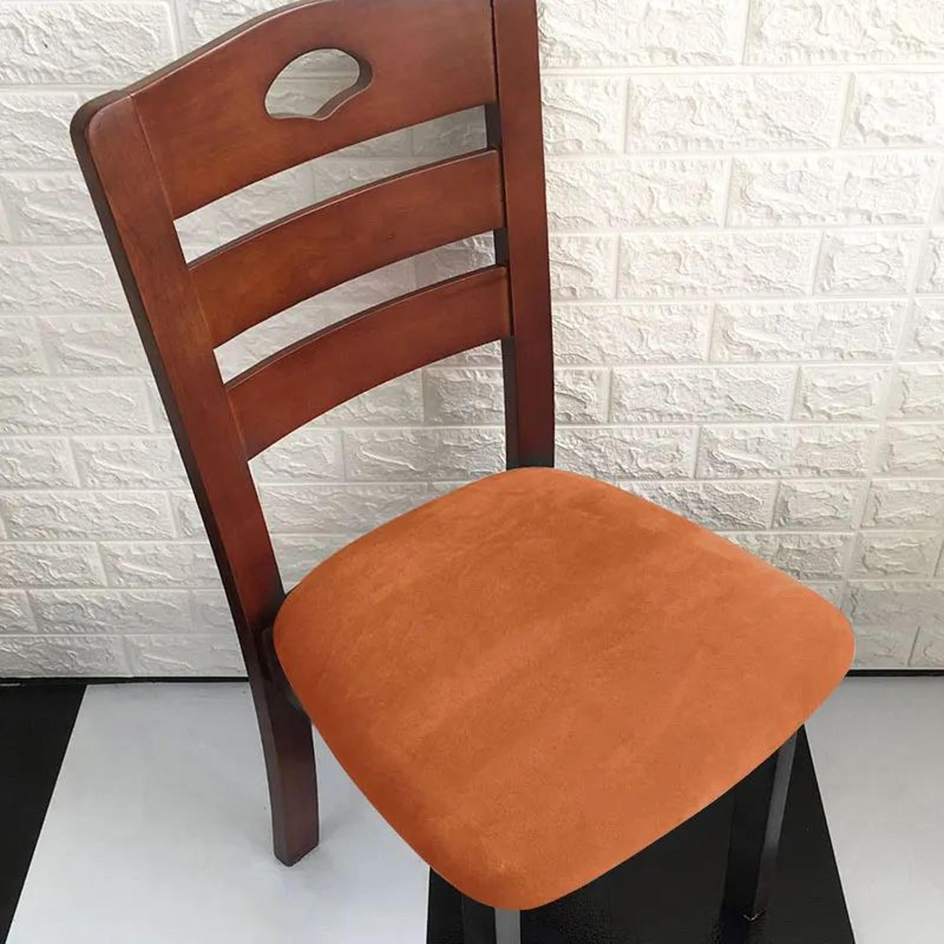 Soft Velvet Stretch Dining Chair Seat Cover Washable Cushion Slipcover 10