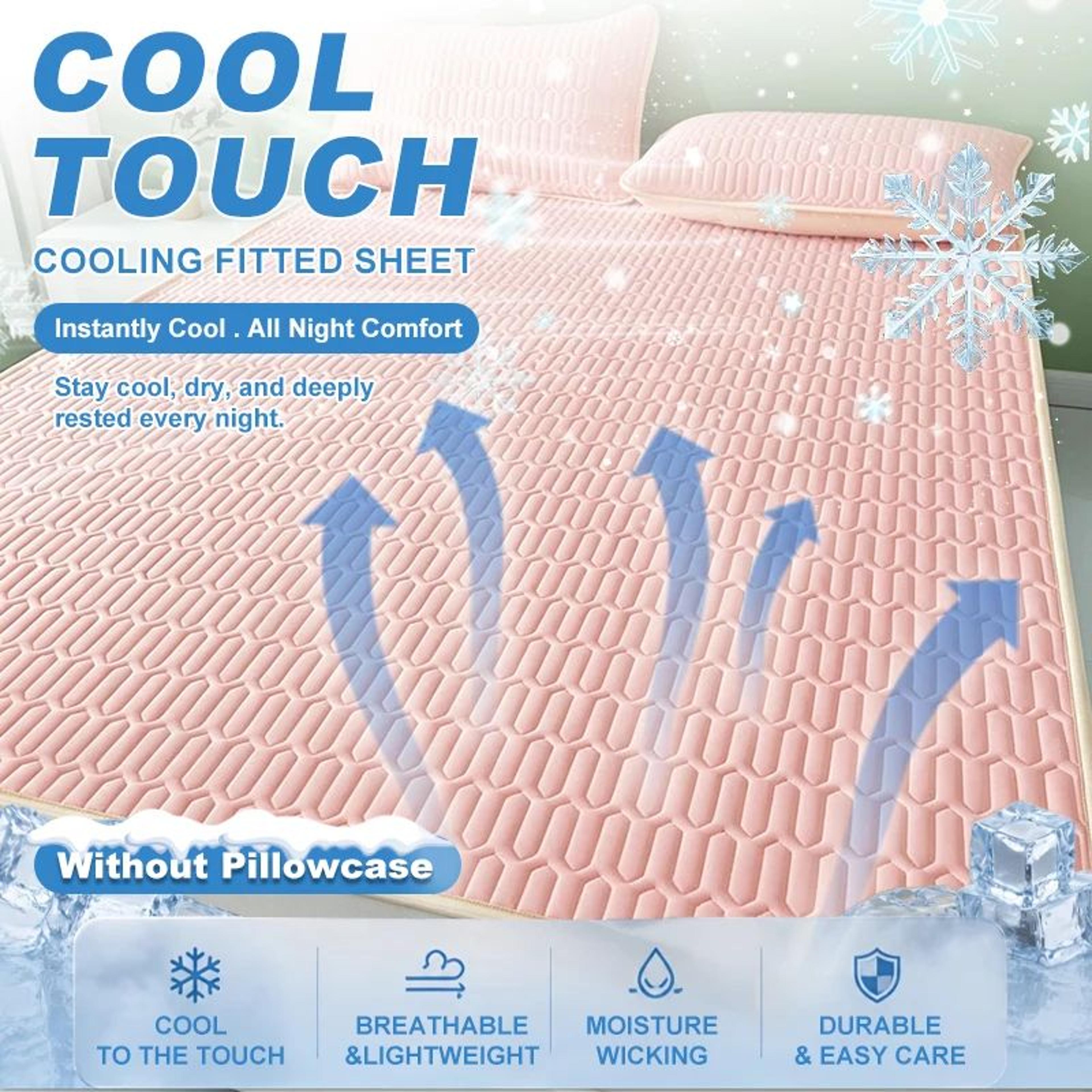 Cooling Mattress Pad Breathable Quilted Mattress Cover With Elastic Corner Straps 7