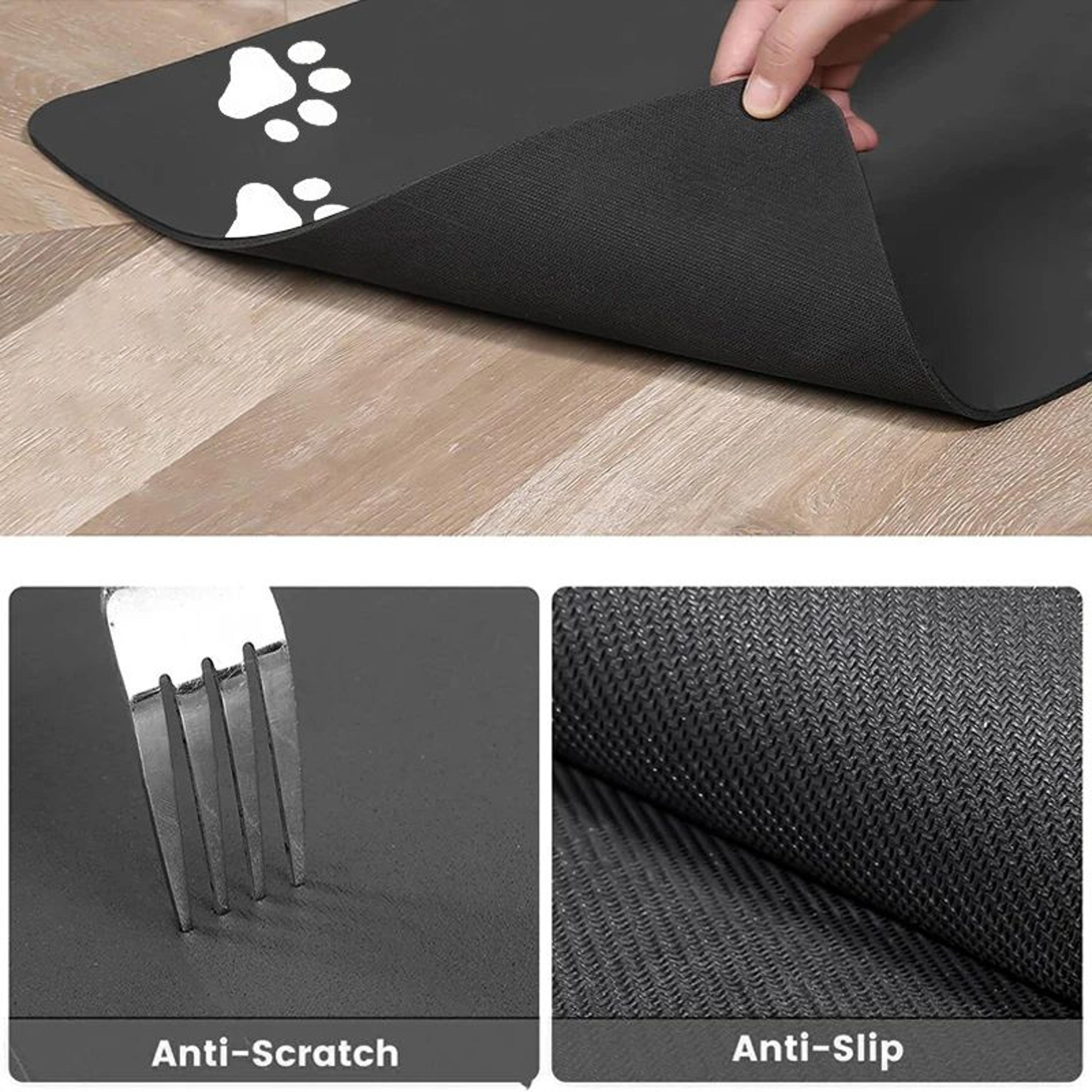 QuickDry Absorbent Pet Feeding Mat With NonSlip Waterproof Backing 4