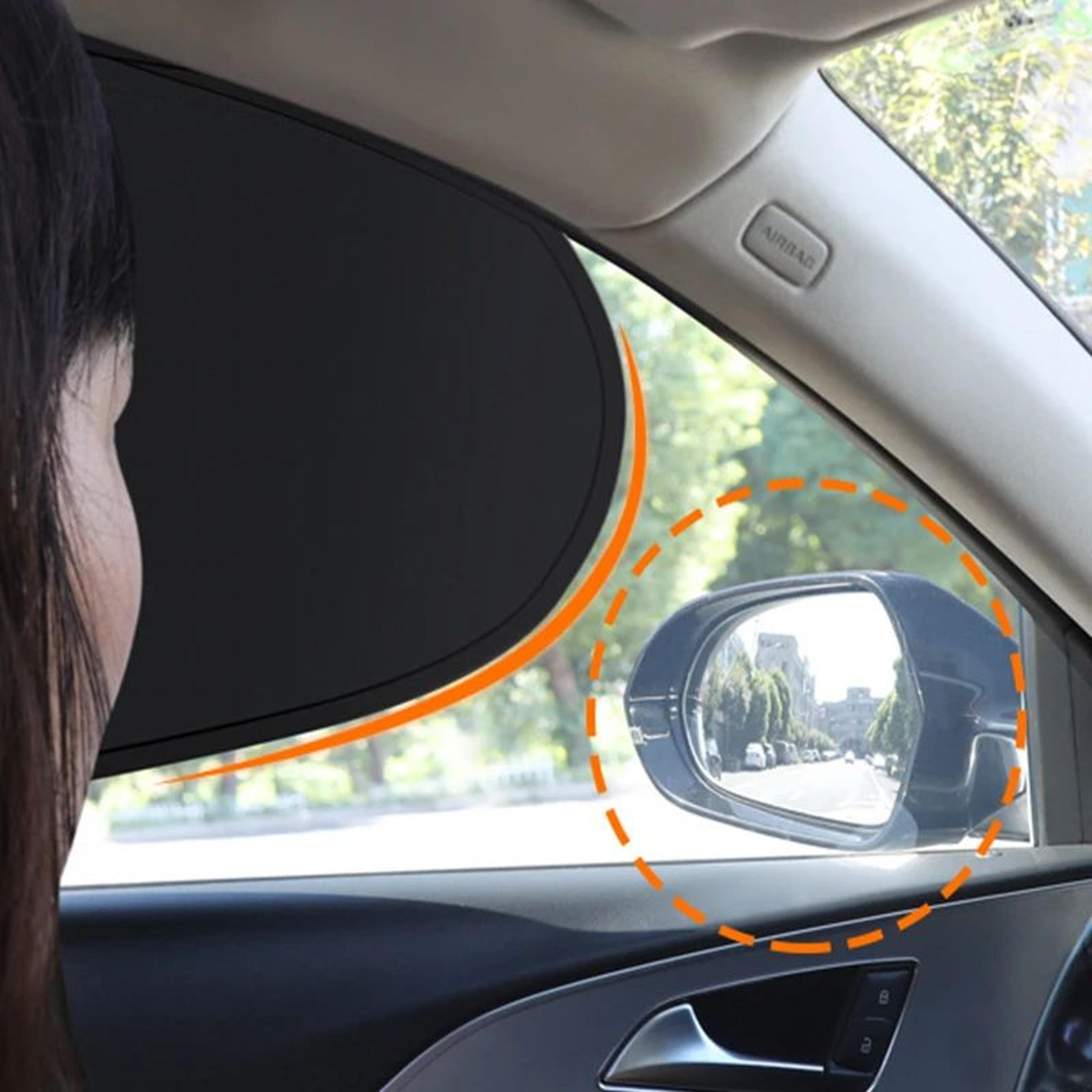 4PCS Electrostatic Car Side Window Sun Shades With 999 UV Protection 3