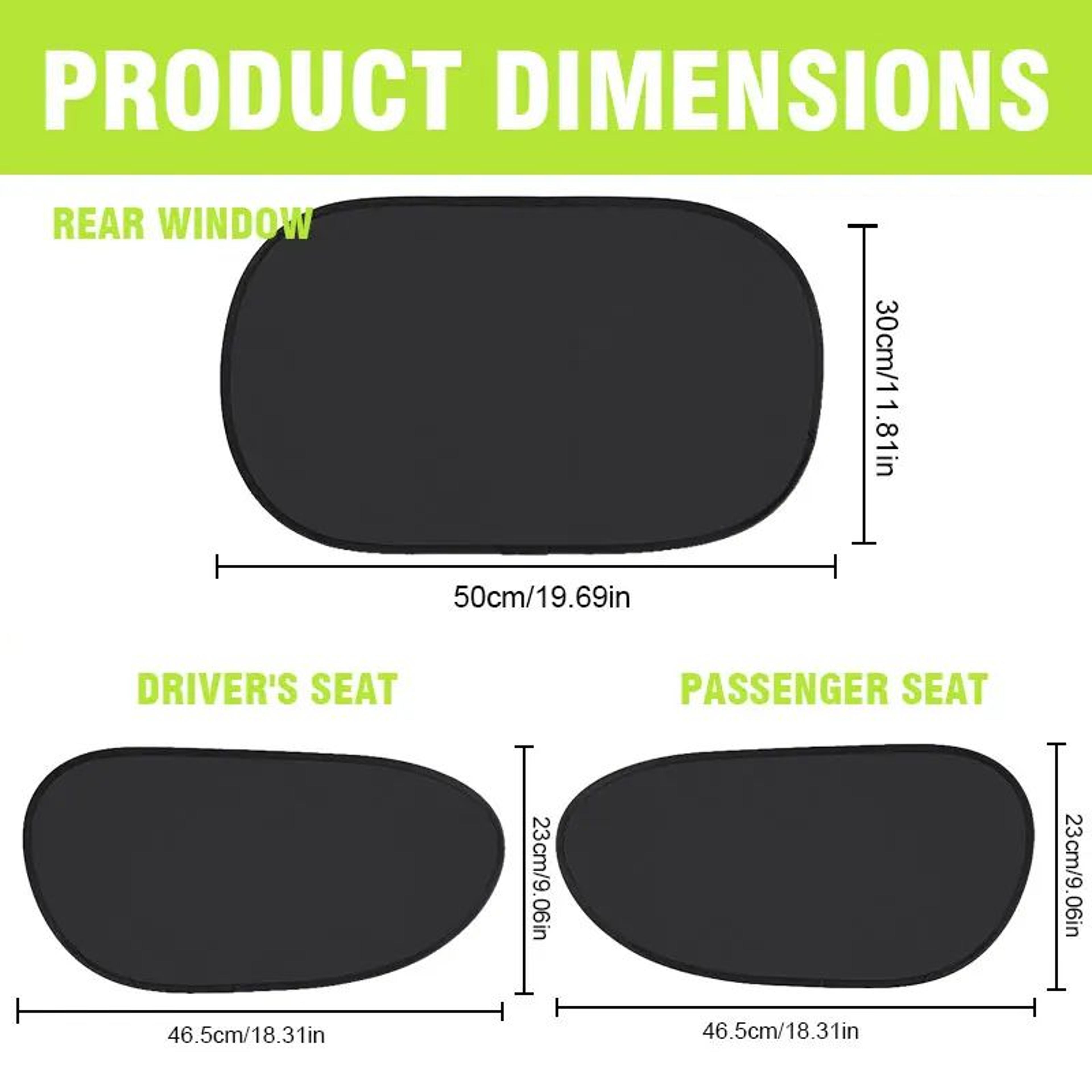 Electrostatic Car Window Sun Shade UV Protection Cover 1