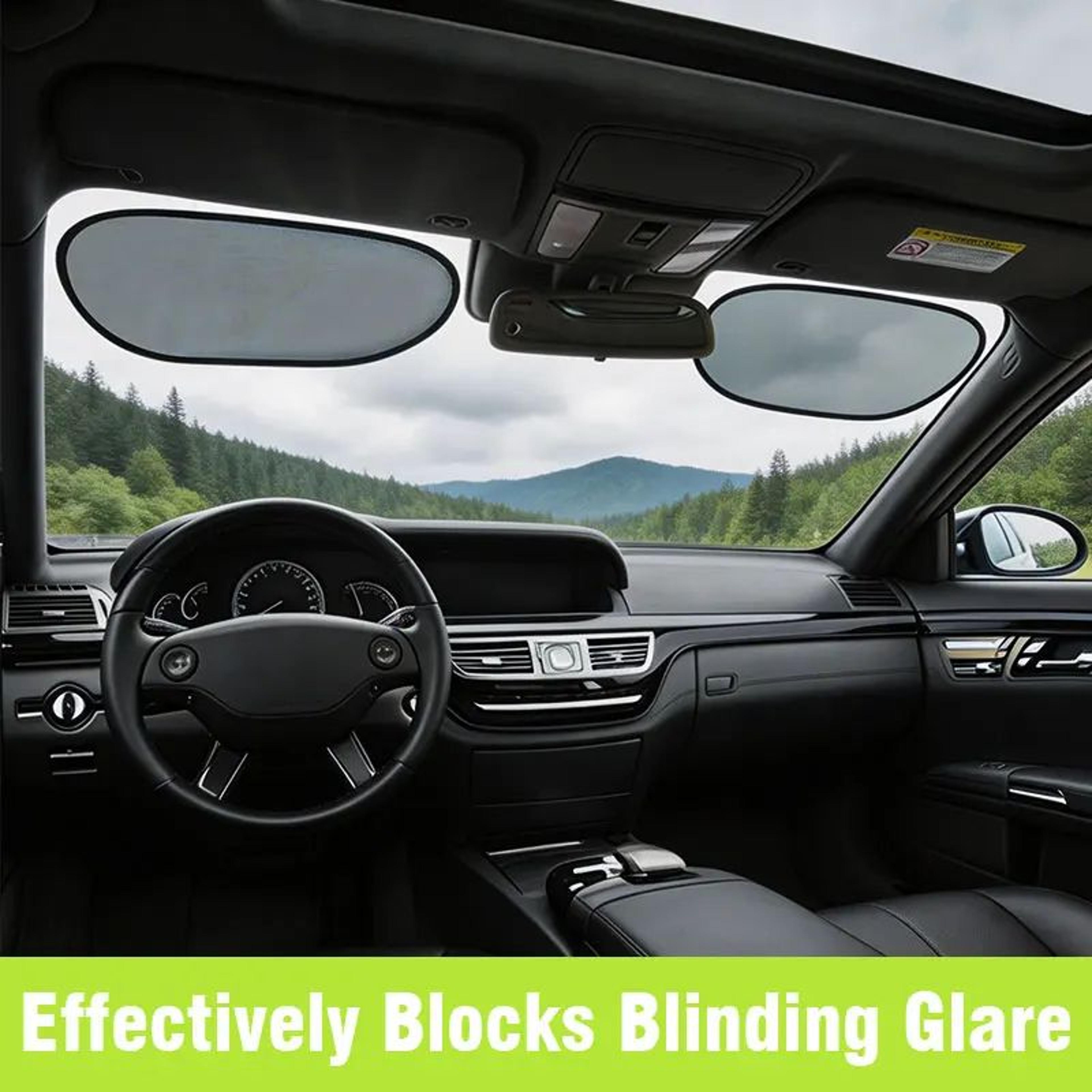 Electrostatic Car Window Sun Shade UV Protection Cover 5