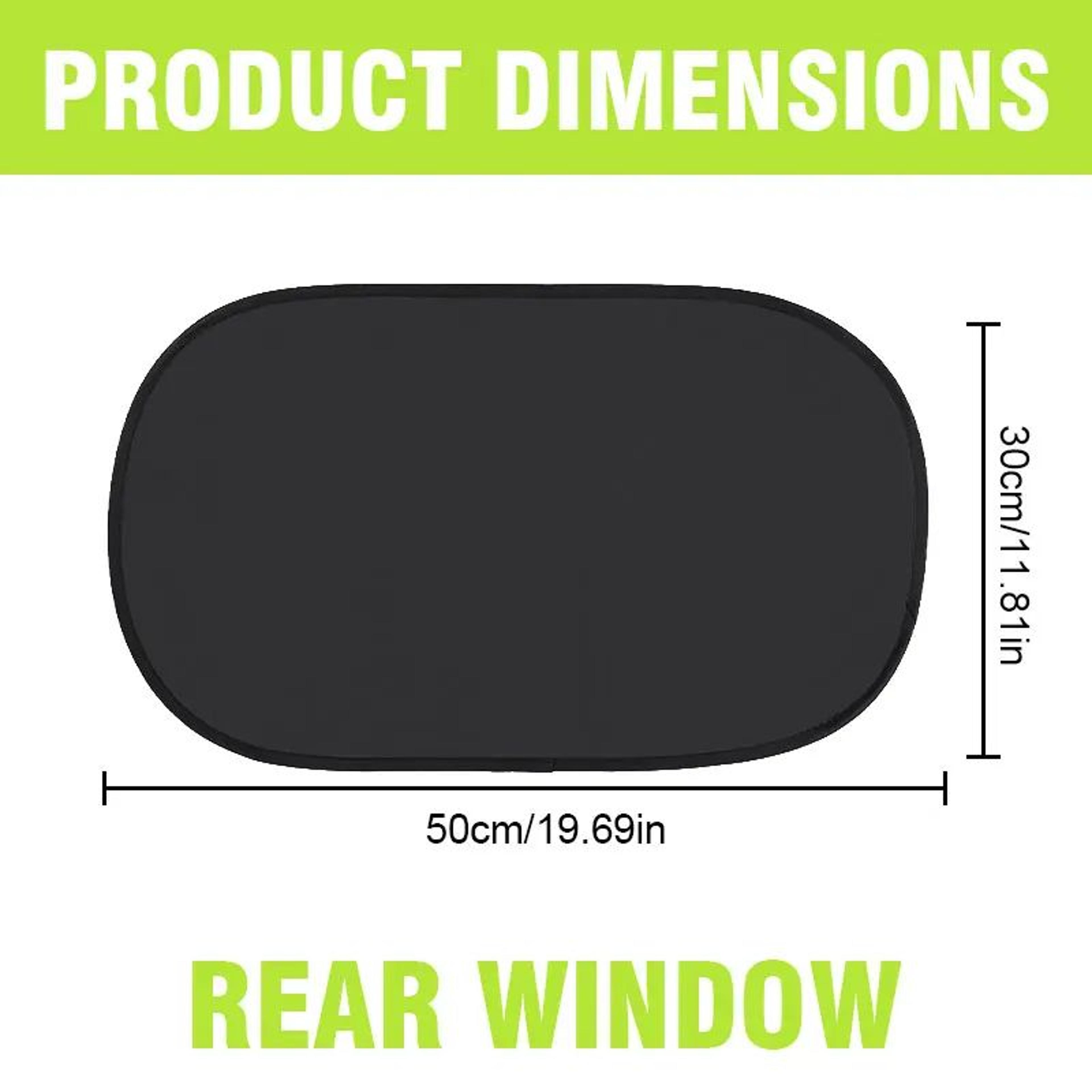 Electrostatic Car Window Sun Shade UV Protection Cover 7