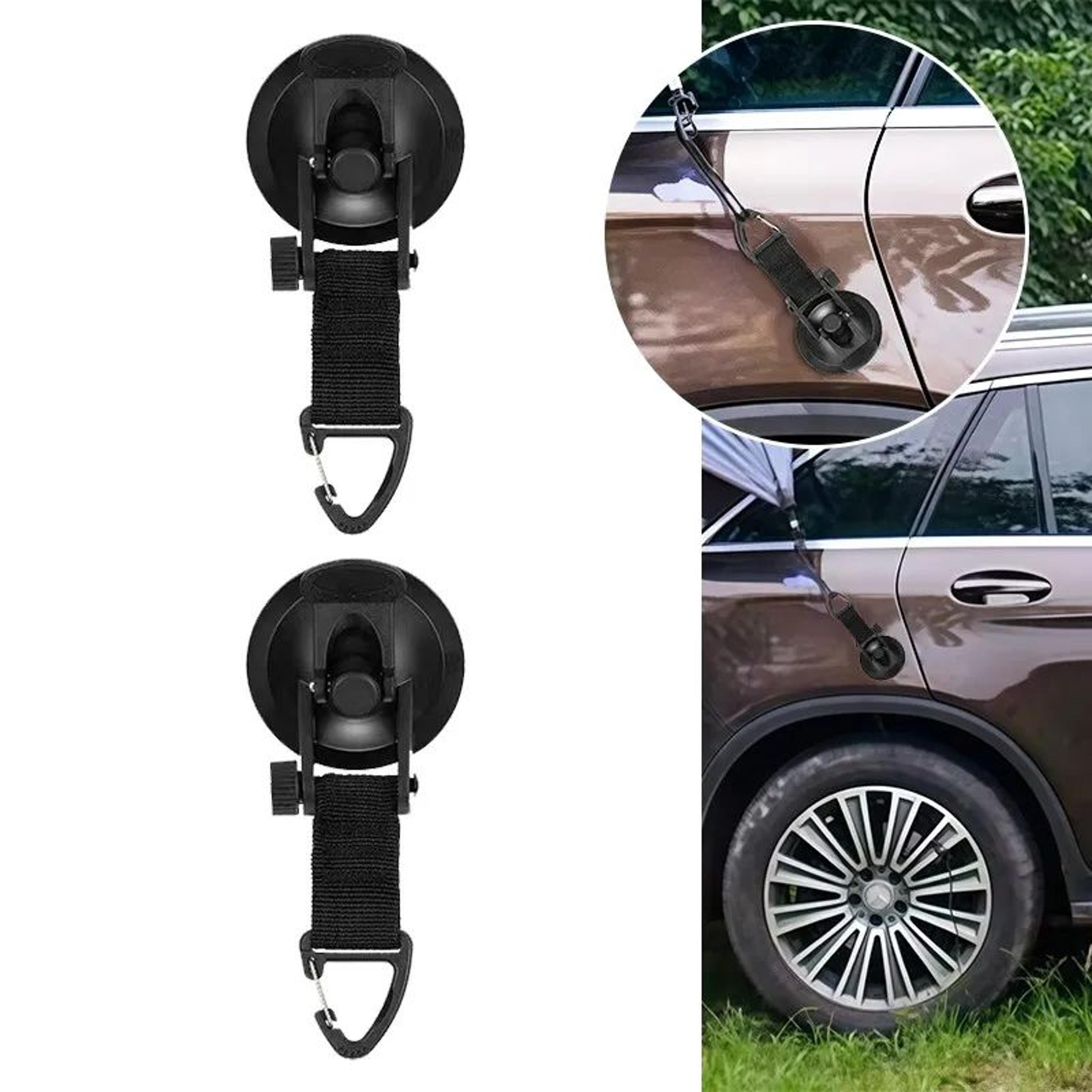 24PCS Car Tent Suction Cup Awning Anchors With Securing Hooks 6