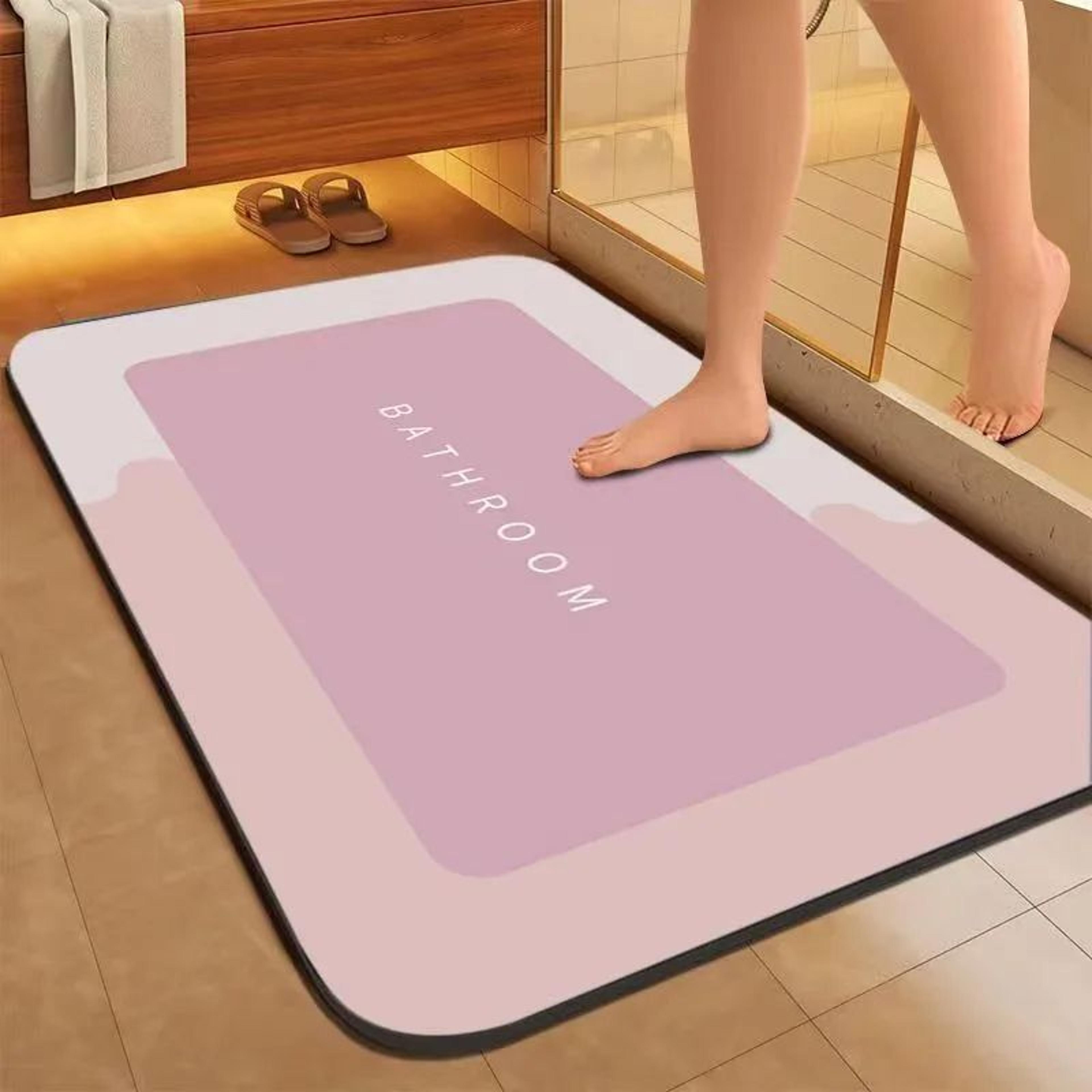 Soft Diatomite Quick Dry Non Slip Bath Mat 9