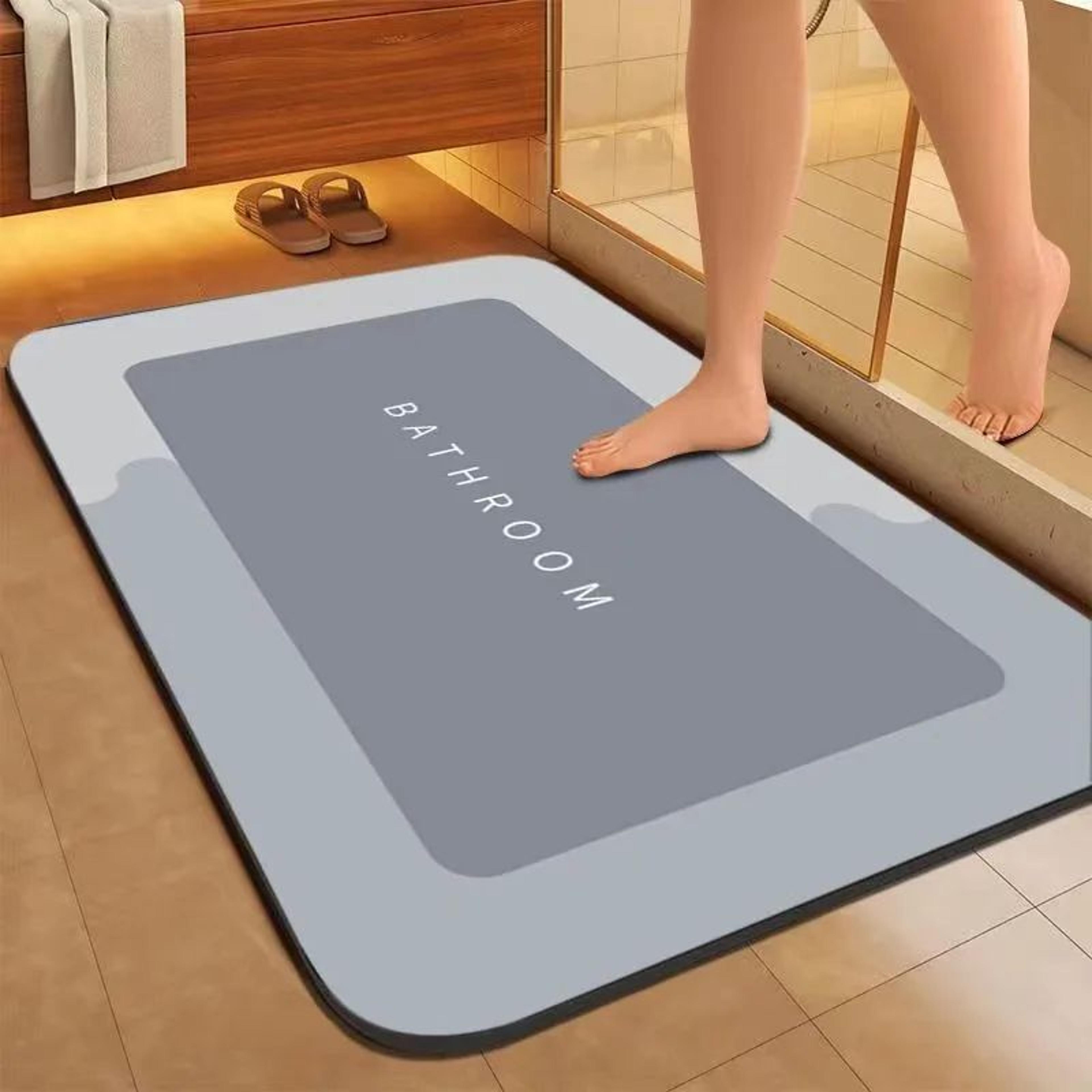 Soft Diatomite Quick Dry Non Slip Bath Mat 8