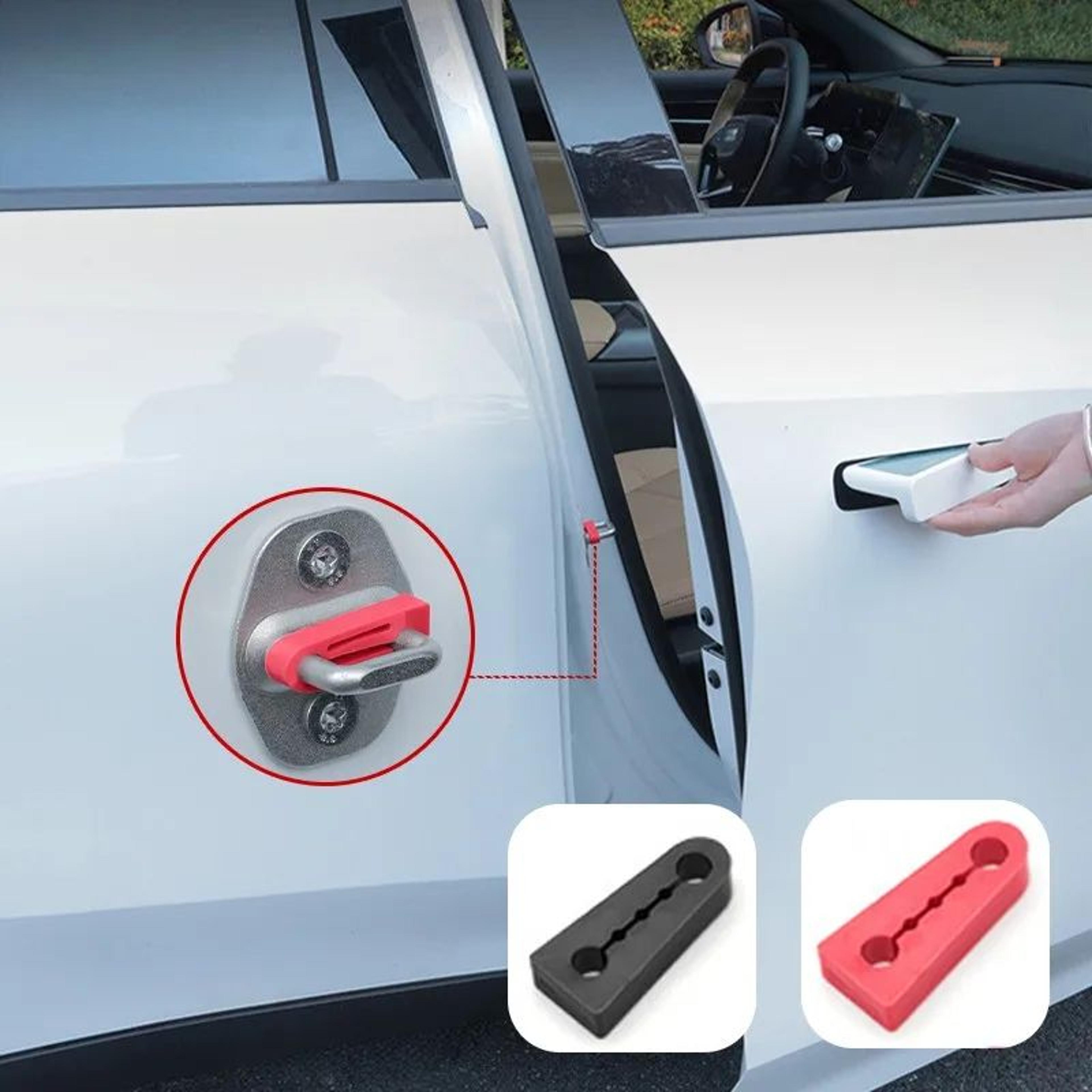 4PCS Universal Car Door Shock Absorber Silicone Noise Reduction Buffer Pads 5