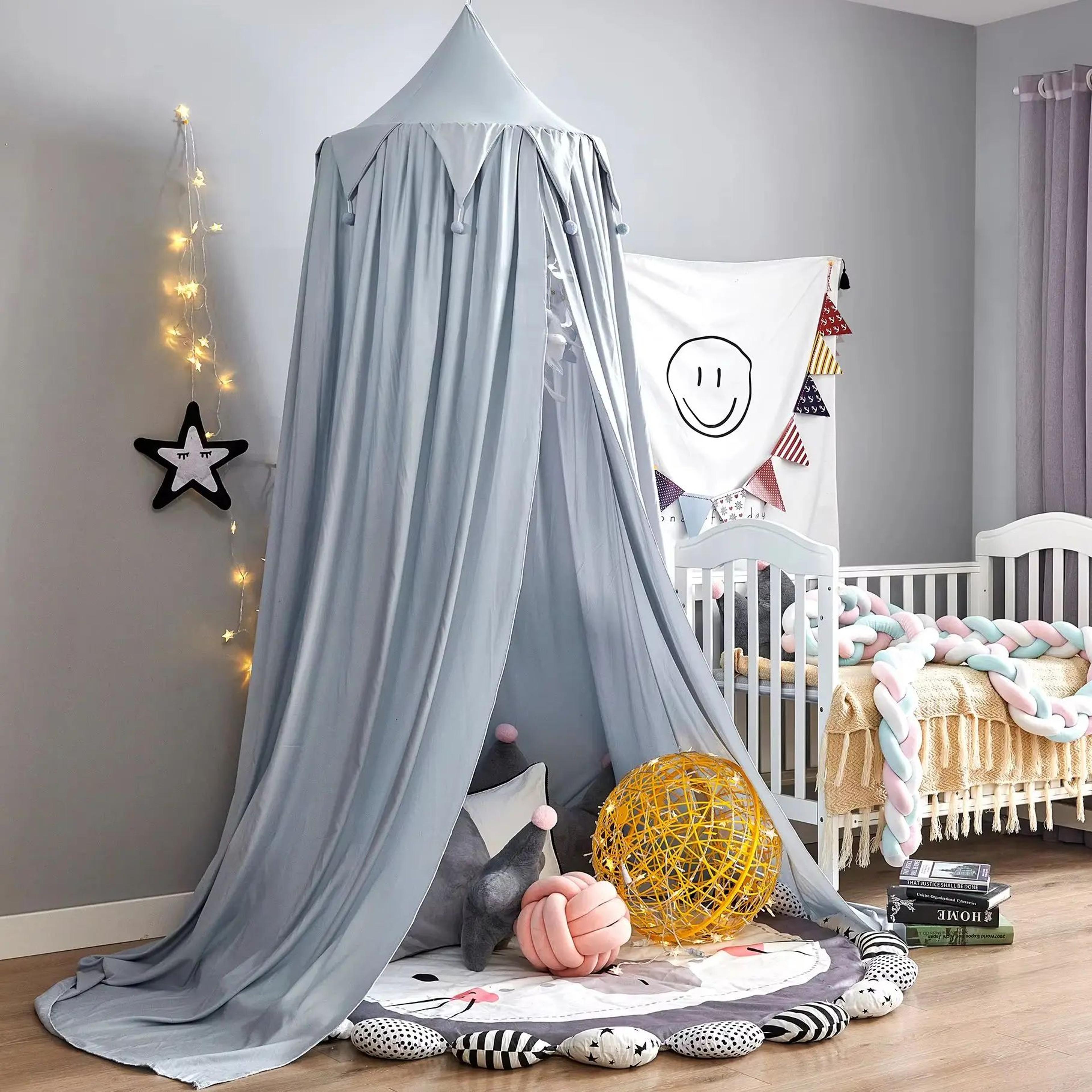 Battilo Round Dome Kids Bed Canopy Mosquito Net And Reading Noo 1