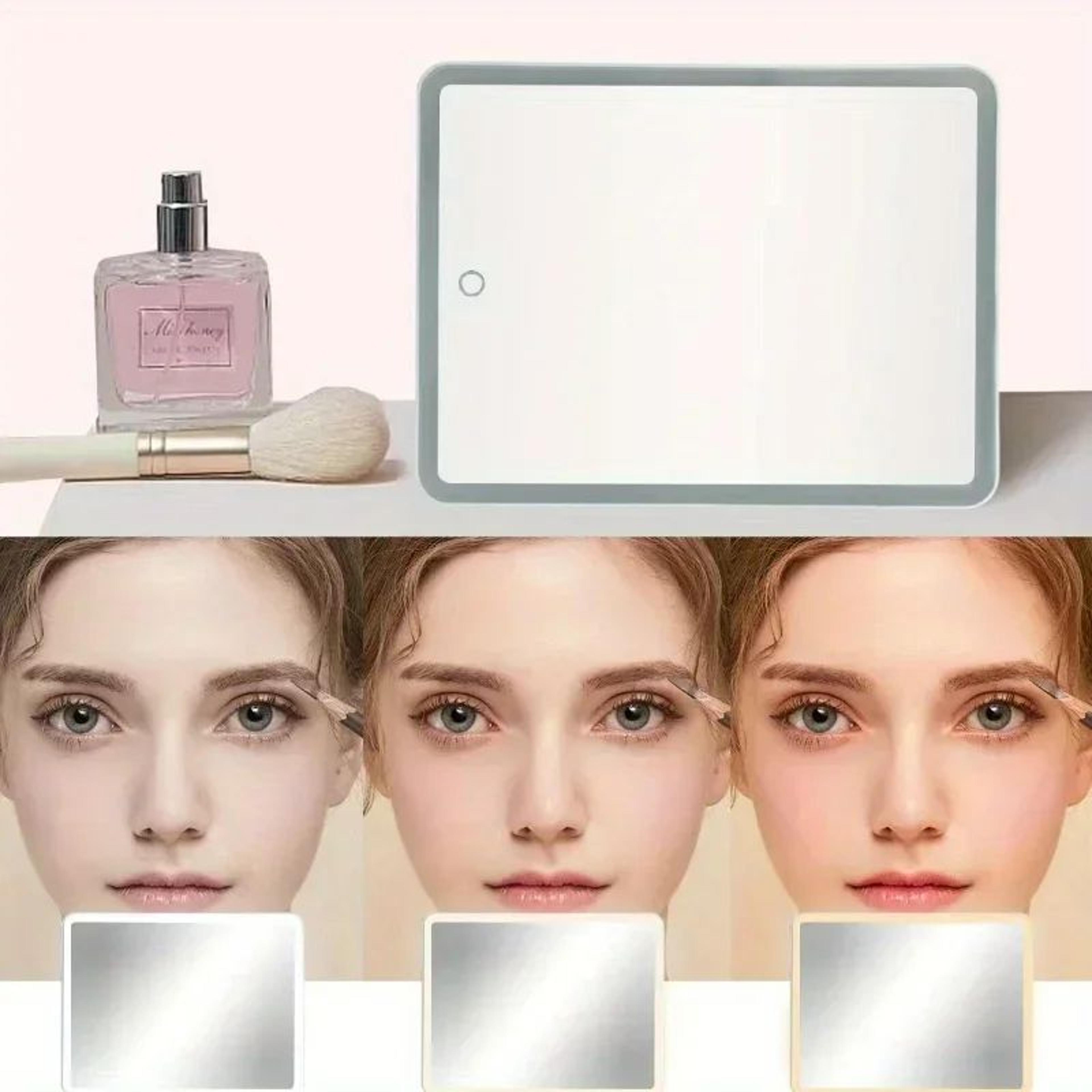 Travel Makeup Bag With LED Mirror And Adjustable Cosmetic Organizer 3