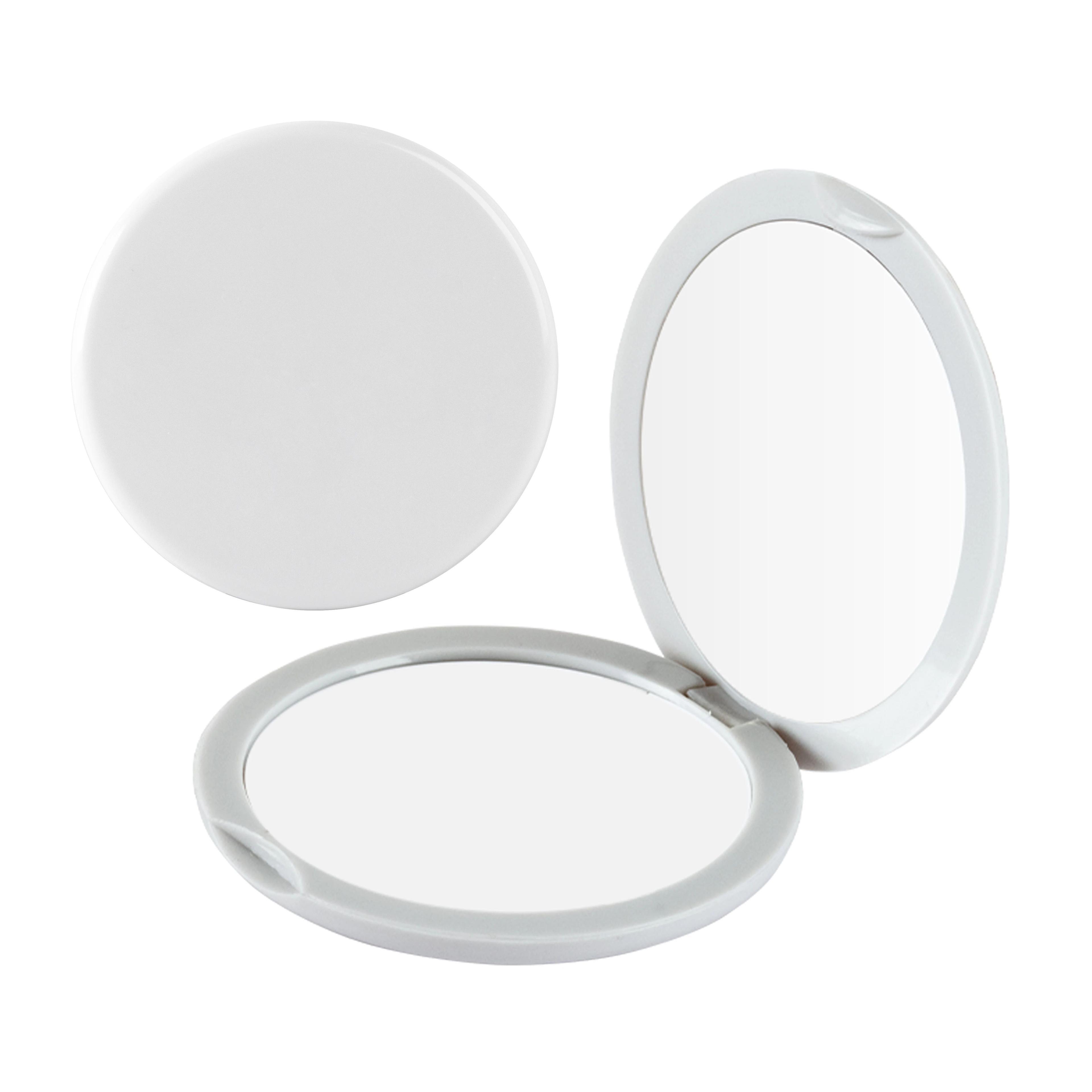 1X 10X LED Compact Travel Makeup Mirror With Folding Pocket Design 7