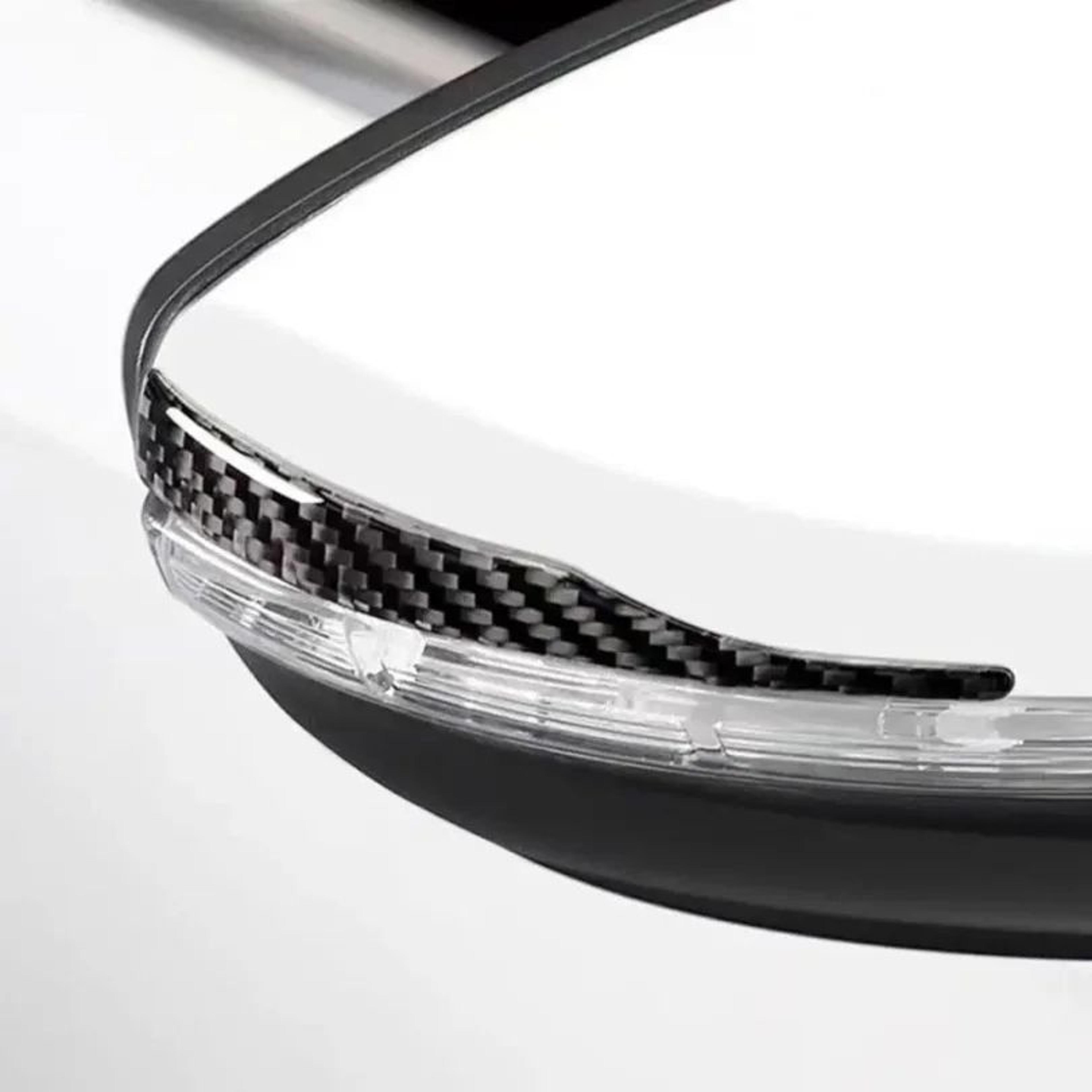 2PCS Universal Reflective Rearview Mirror AntiCollision Strips 4