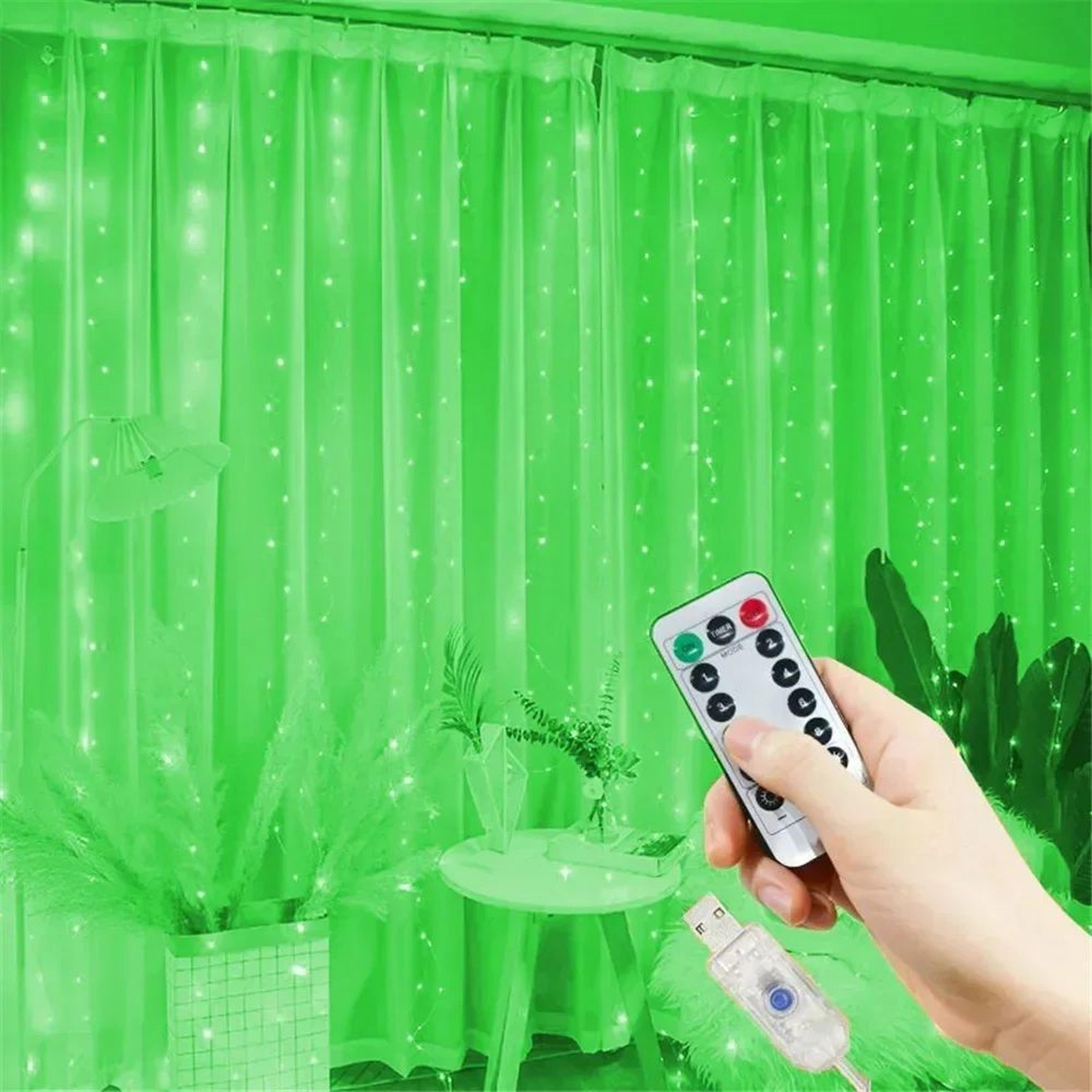 USB 8 Mode LED Curtain Fairy Lights For Wedding Christmas And Holiday Decor 11