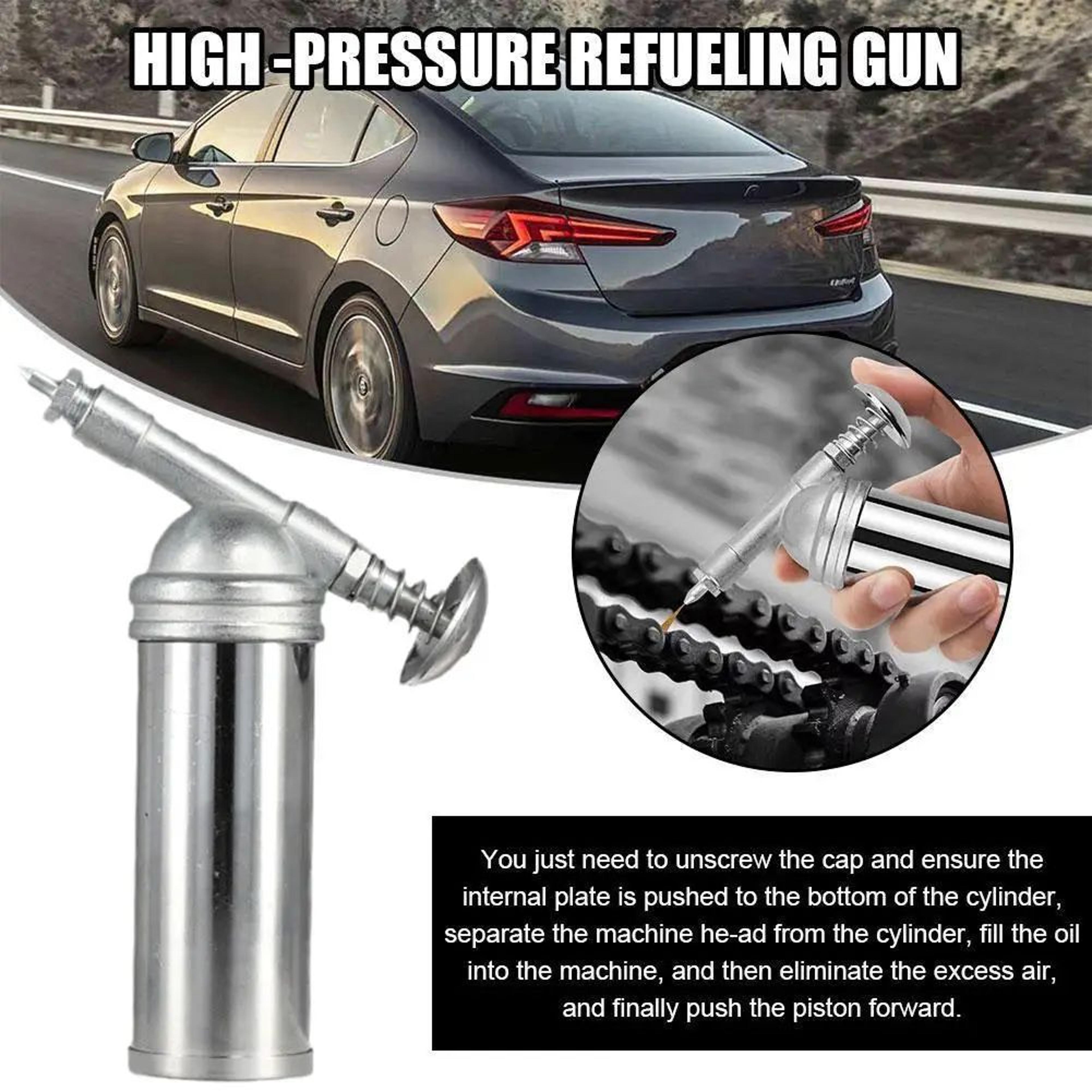 80cc 1000 PSI Mini Grease Gun Handheld High Pressure Oiler For Bicycle And Machinery 5