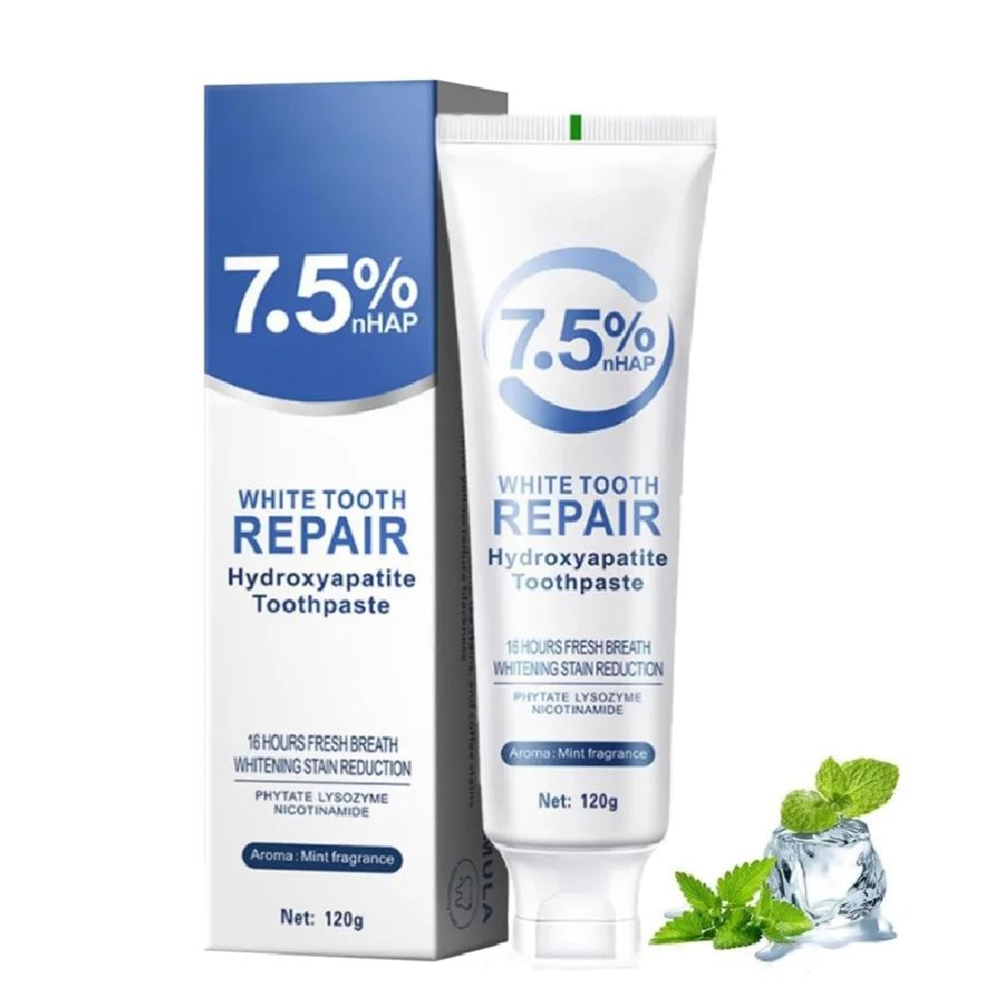 hydroxyapatite whitening toothpaste 120g deep cleaning stain care for fresh breath