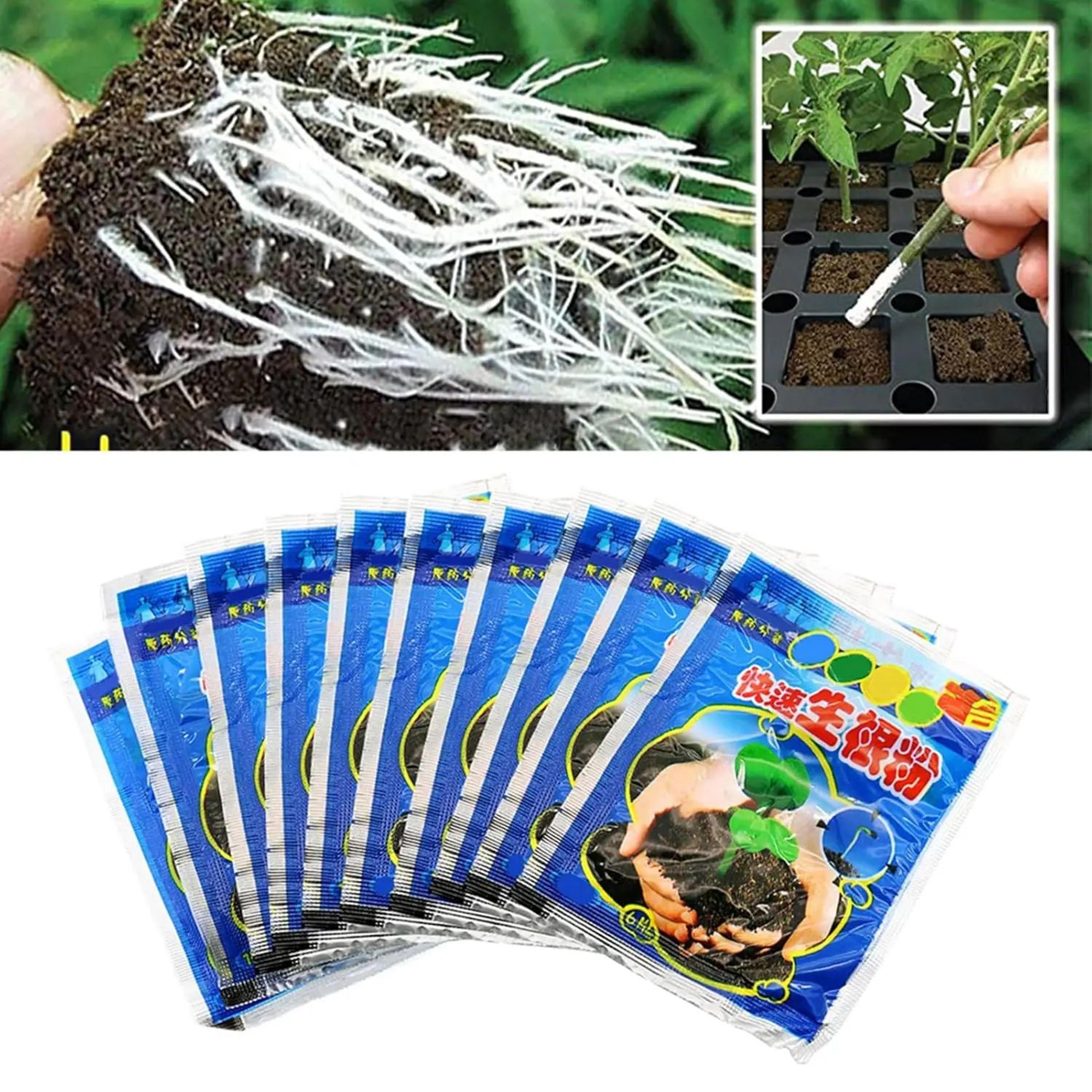 10pcs 10g rooting powder for cuttings plant root hormone and root stimulator