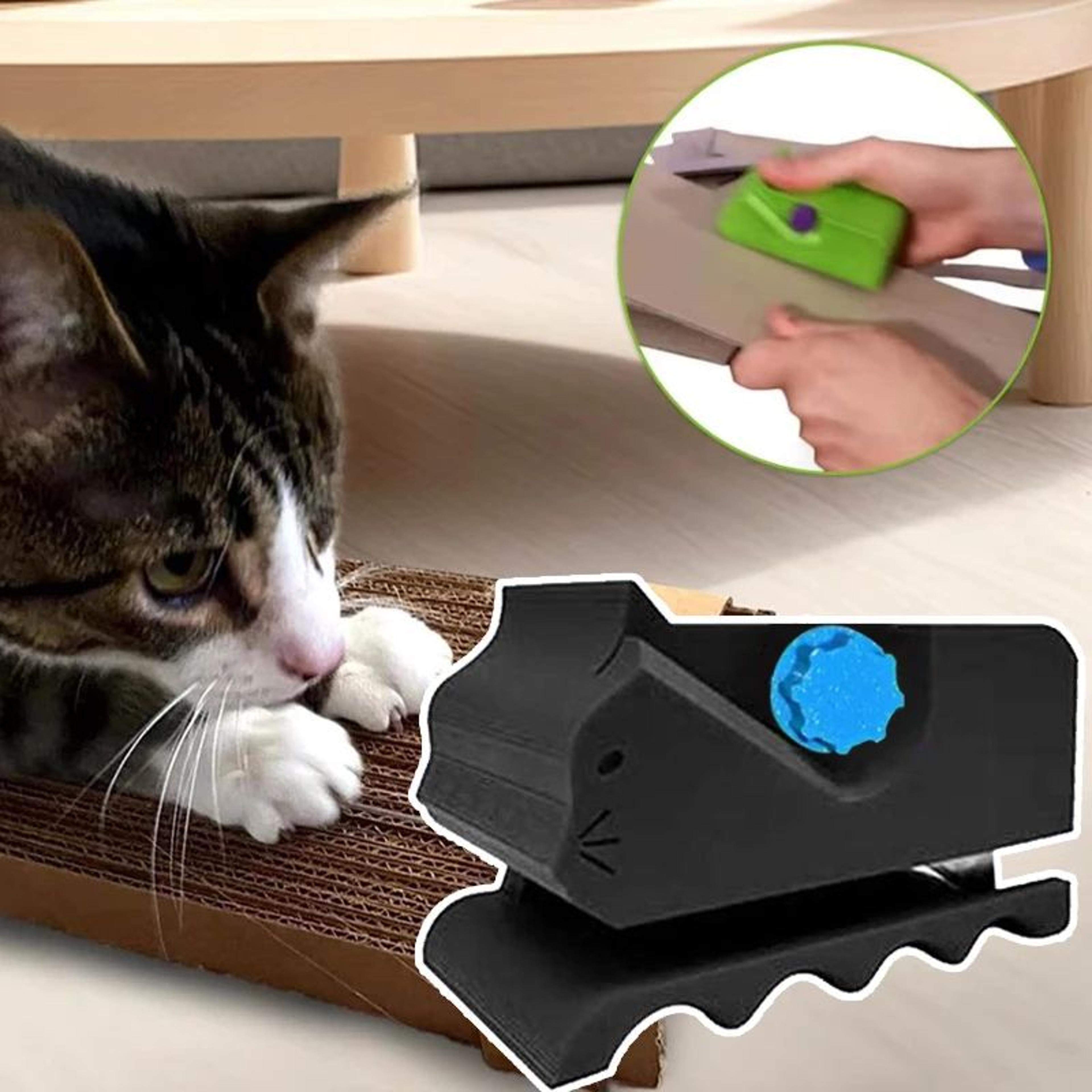 cat-shaped cardboard cutter for diy cat scratchers and crafts