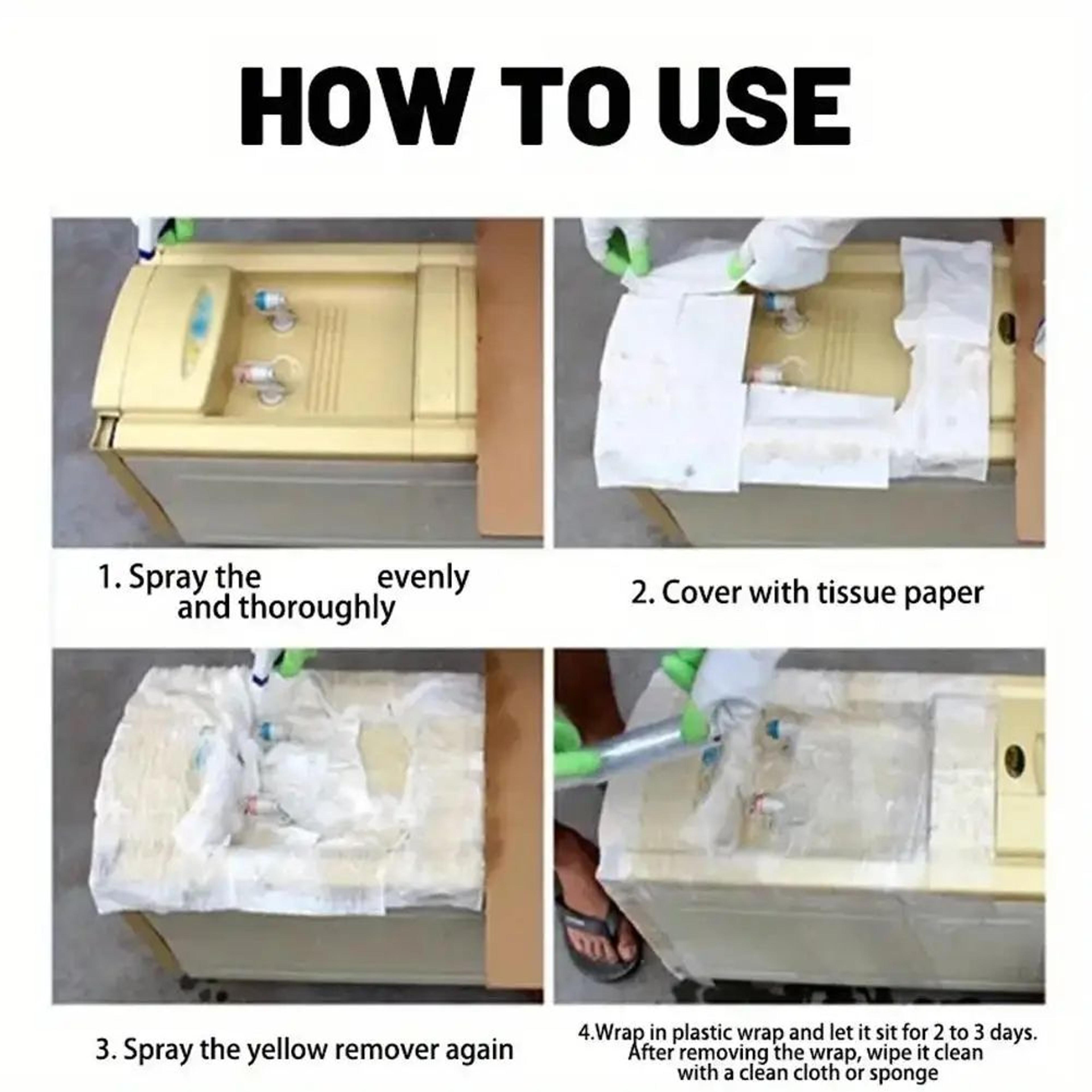 100ML ABS Plastic Yellowing Remover Appliance Surface Restorer 5