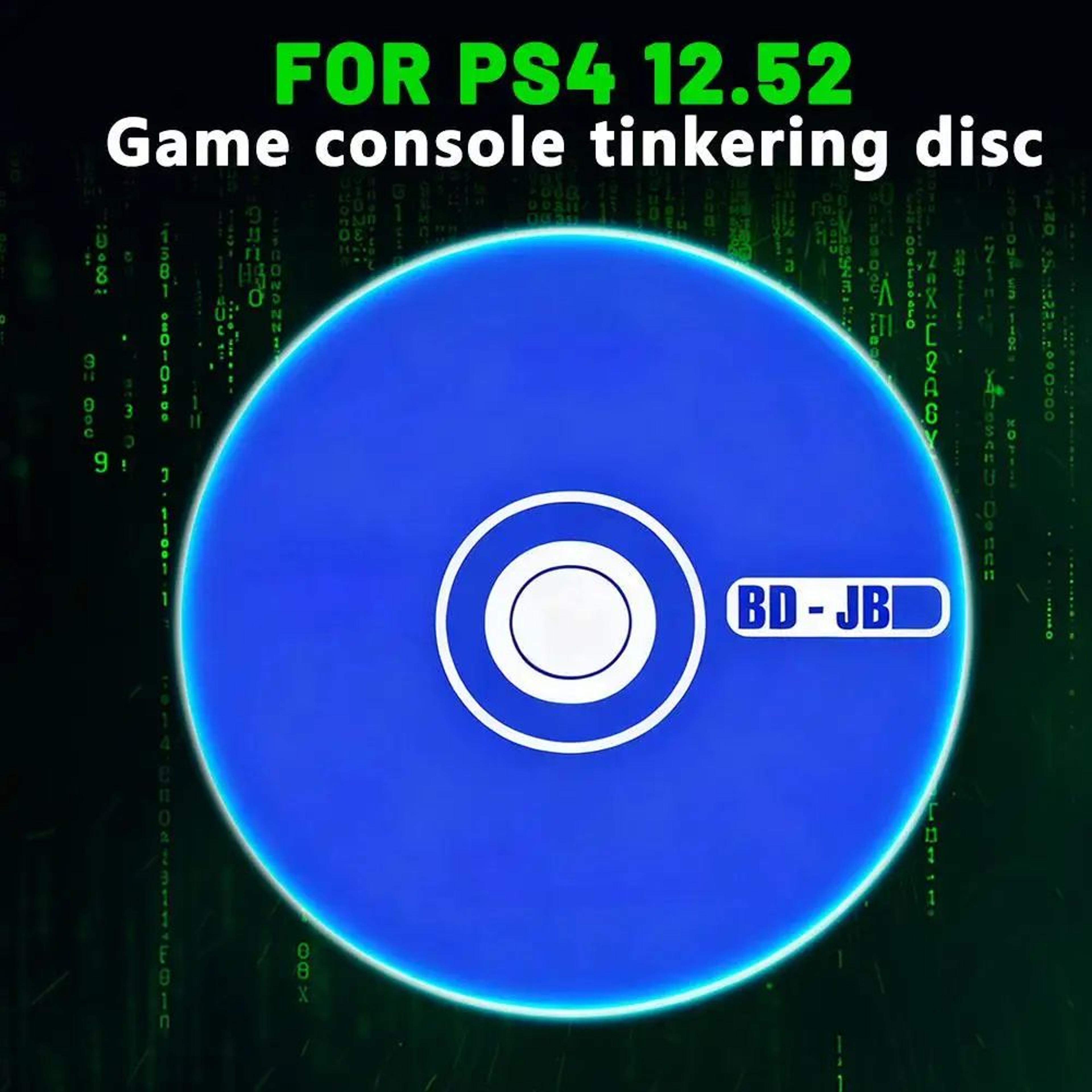 ps4 gold disc boot tool for firmware 9.00-12.52 bd-j homebrew launcher