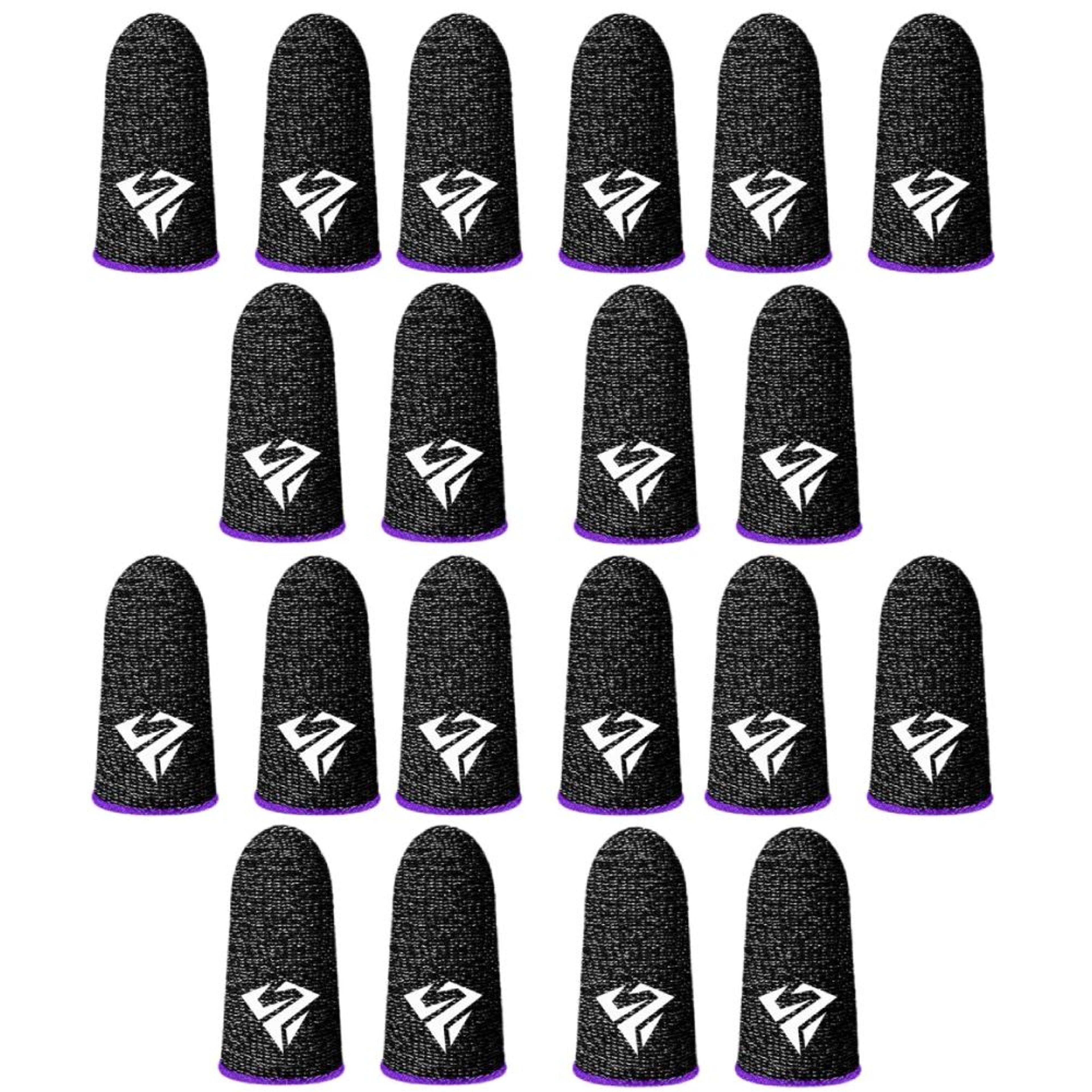 Superconducting Fiber Gaming Finger Sleeves  UltraThin Sweatproof Touchscreen Thumb Covers 7