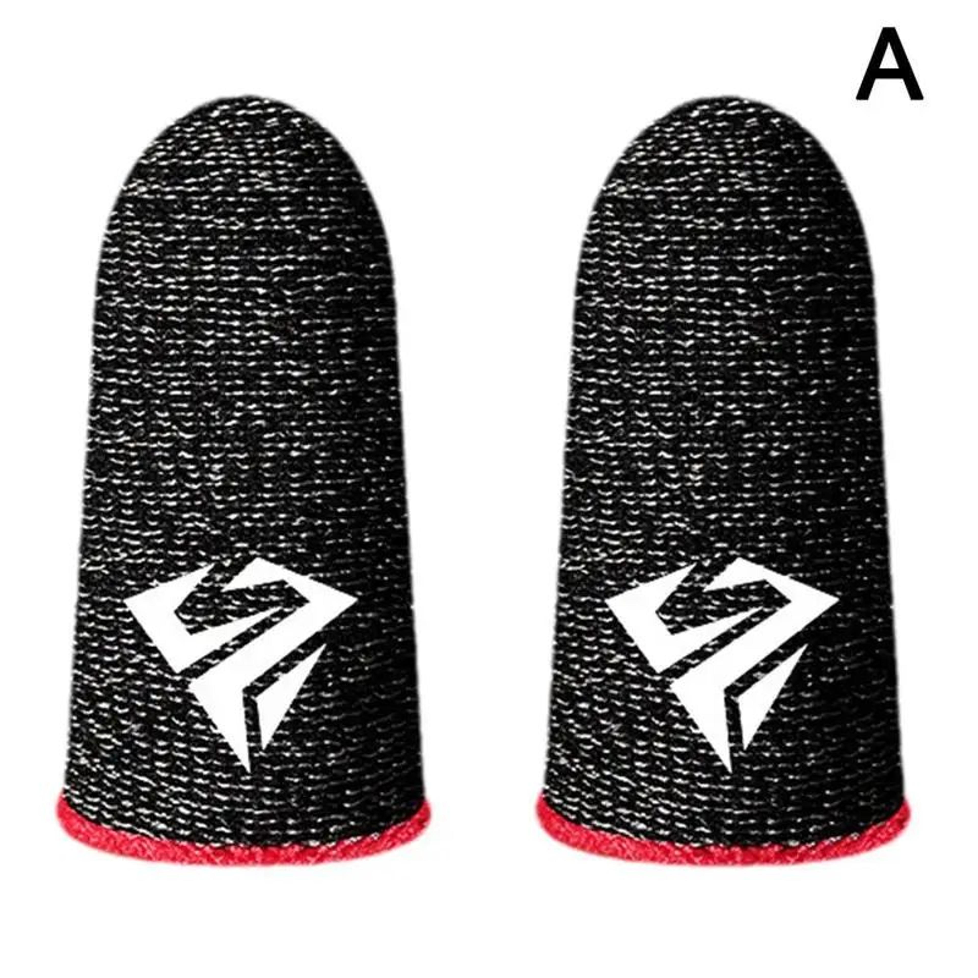Superconducting Fiber Gaming Finger Sleeves  UltraThin Sweatproof Touchscreen Thumb Covers 14