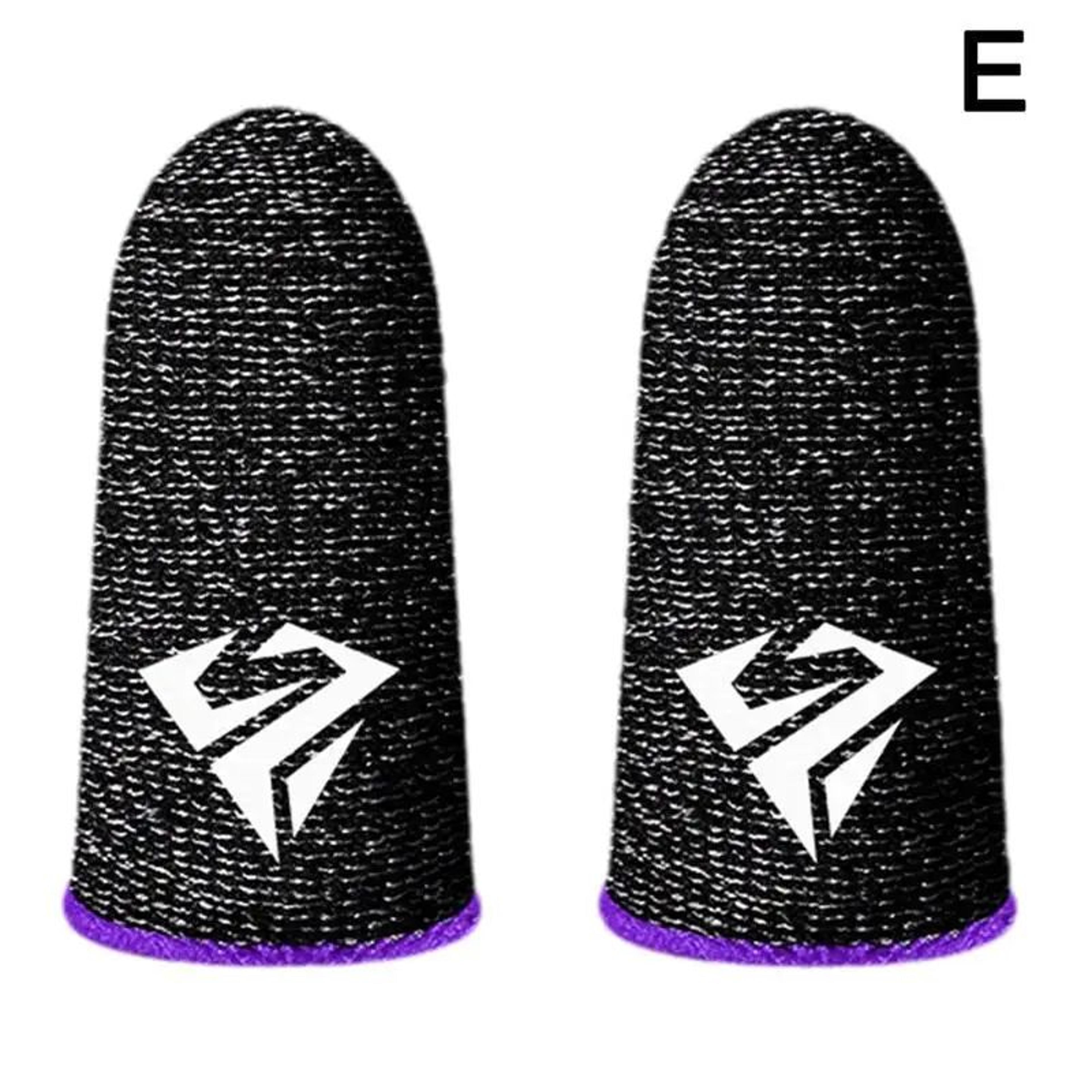 Superconducting Fiber Gaming Finger Sleeves  UltraThin Sweatproof Touchscreen Thumb Covers 12