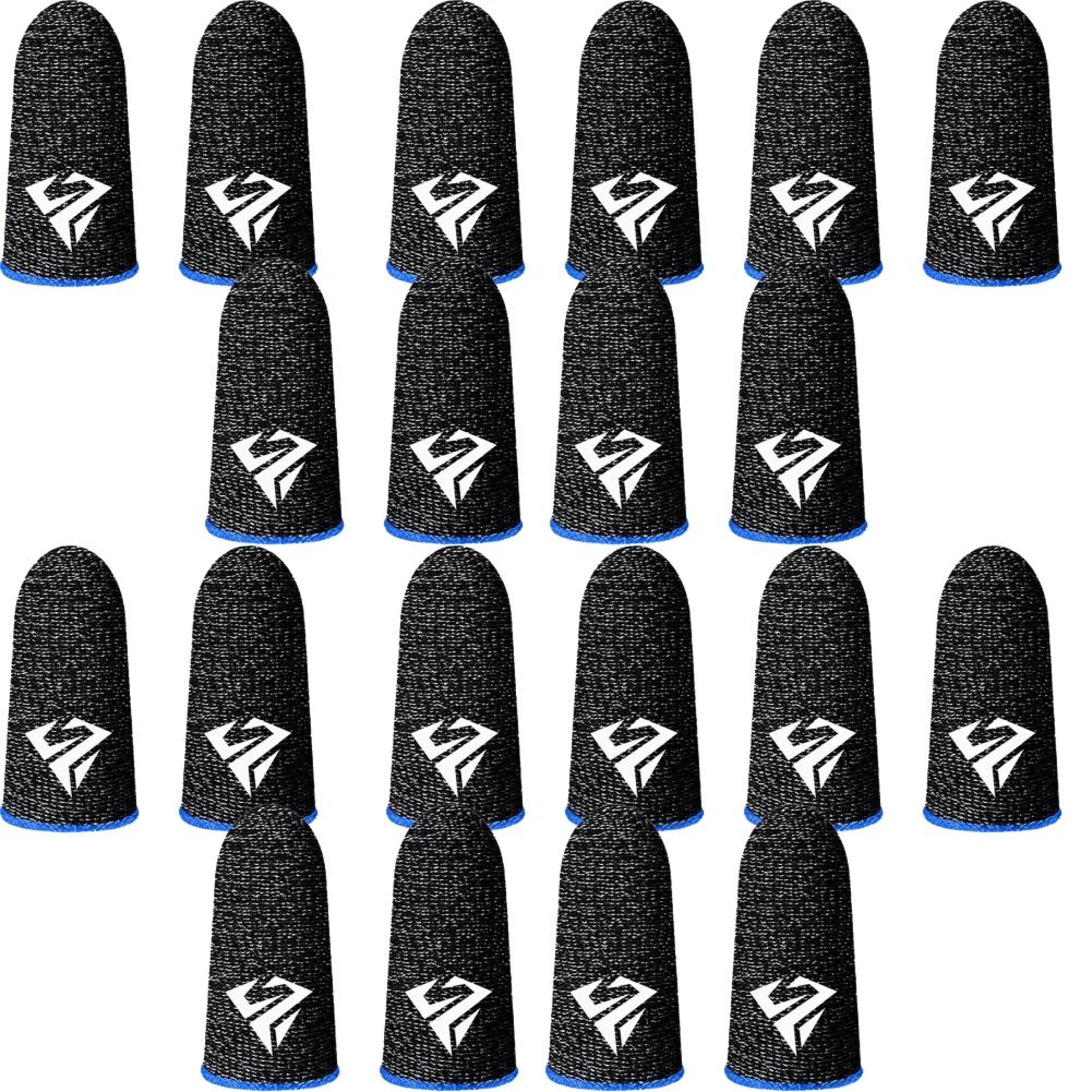 Superconducting Fiber Gaming Finger Sleeves  UltraThin Sweatproof Touchscreen Thumb Covers 11
