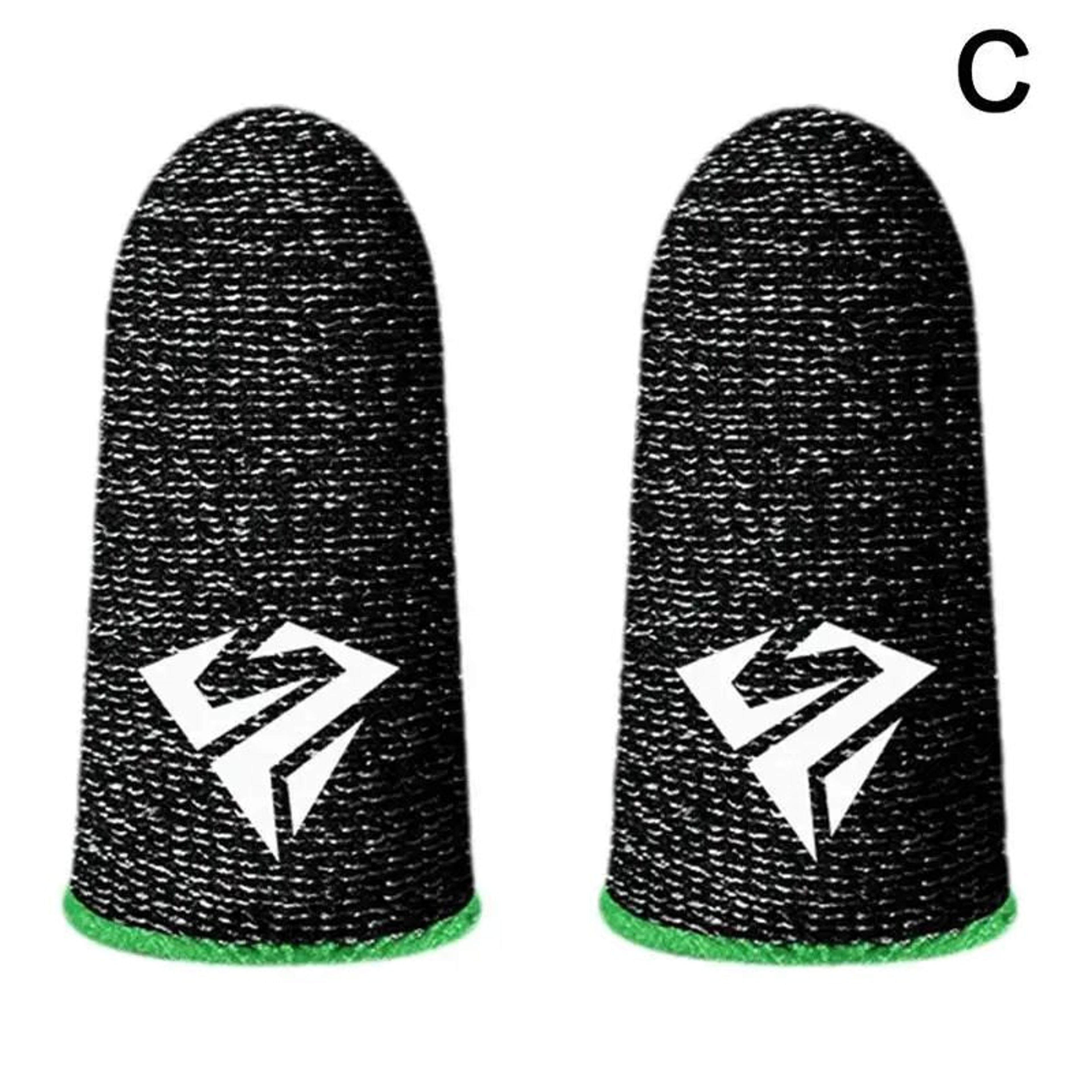 Superconducting Fiber Gaming Finger Sleeves  UltraThin Sweatproof Touchscreen Thumb Covers 9