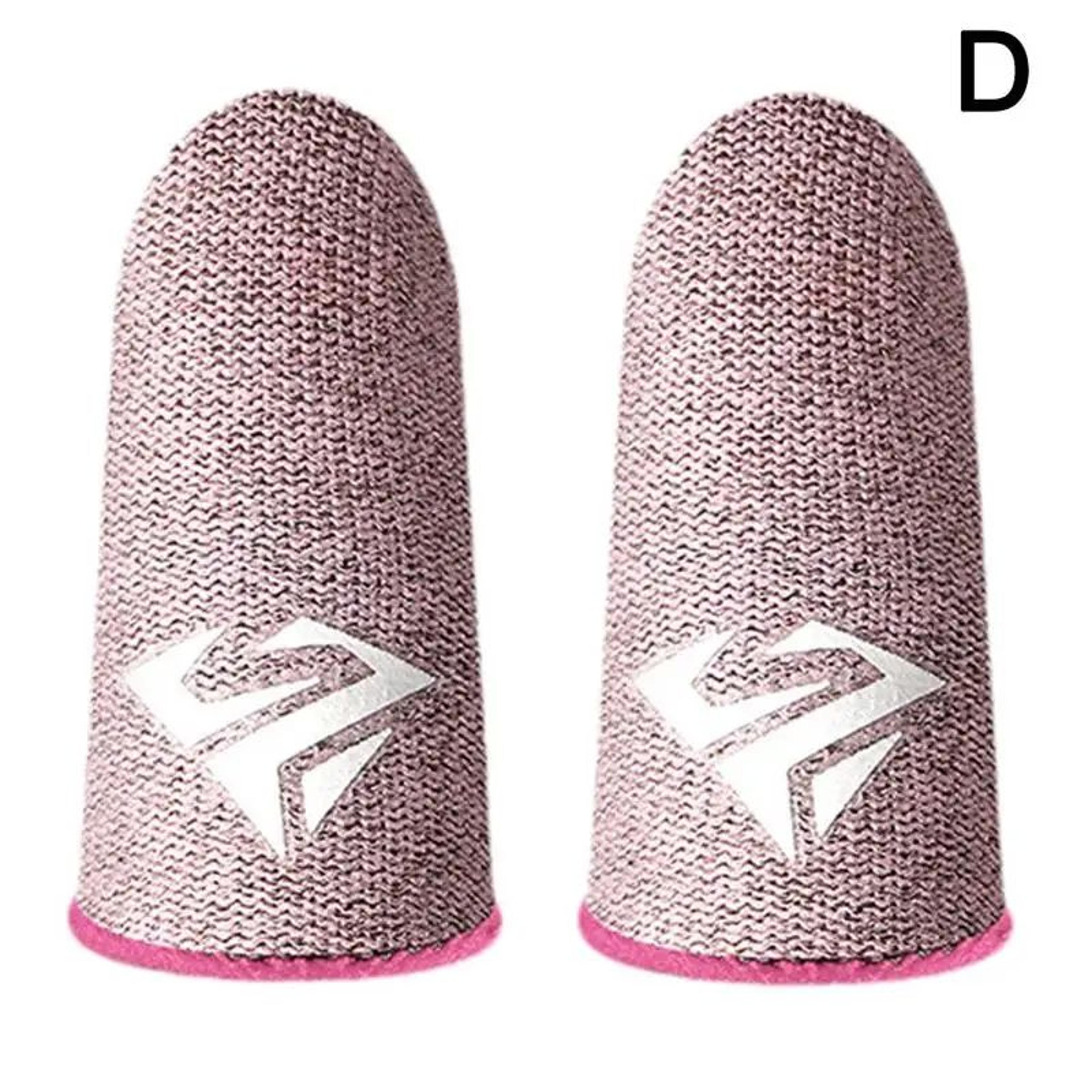 Superconducting Fiber Gaming Finger Sleeves  UltraThin Sweatproof Touchscreen Thumb Covers 10