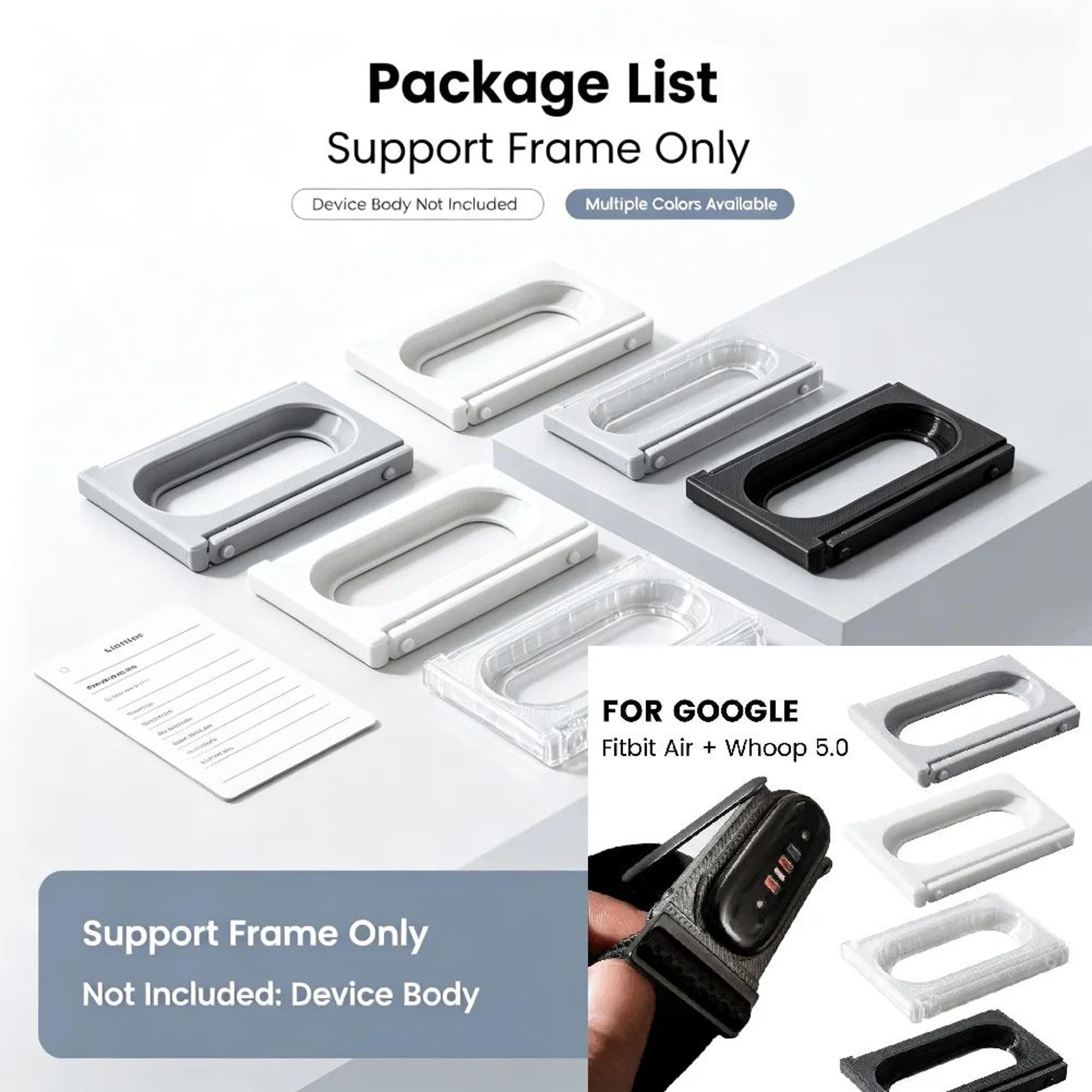 fitbit air to whoop 5.0 band adapter bracket