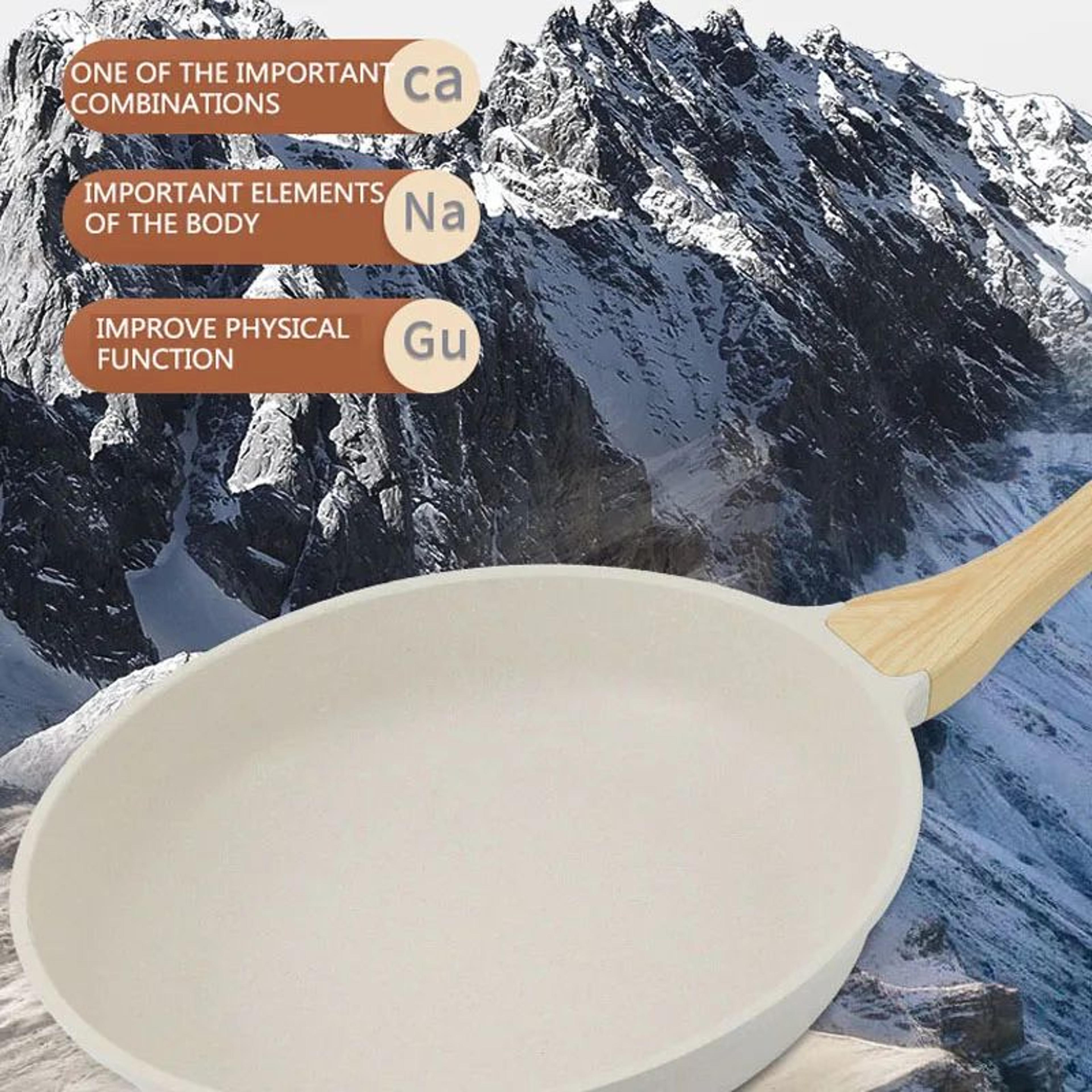 28cm Ceramic NonStick Frying Wok Pan For Induction And Gas Stoves 3