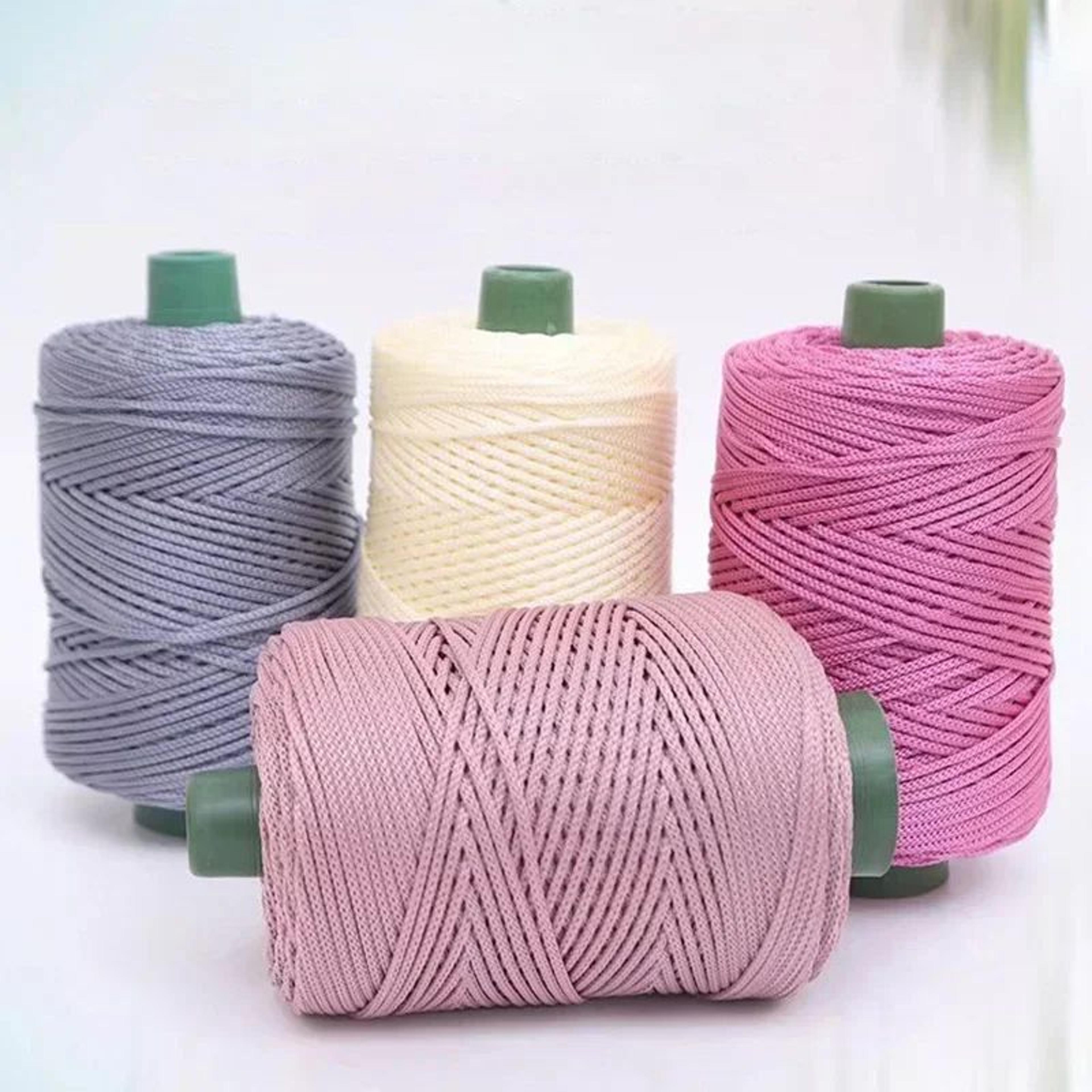 200m 3mm summer ice crochet yarn for bags hats and diy crafts