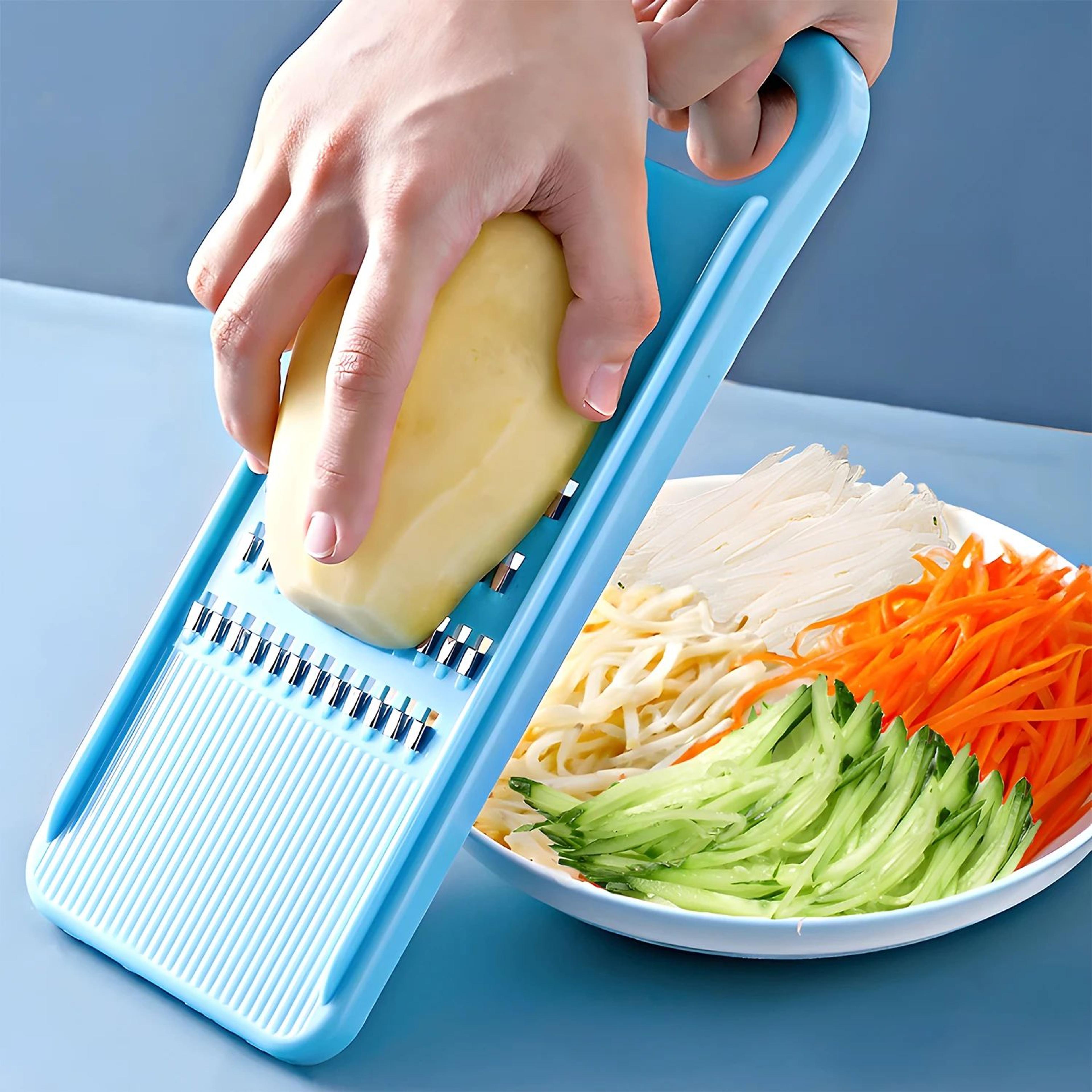 handheld vegetable shredder grater and cucumber carrot slicer