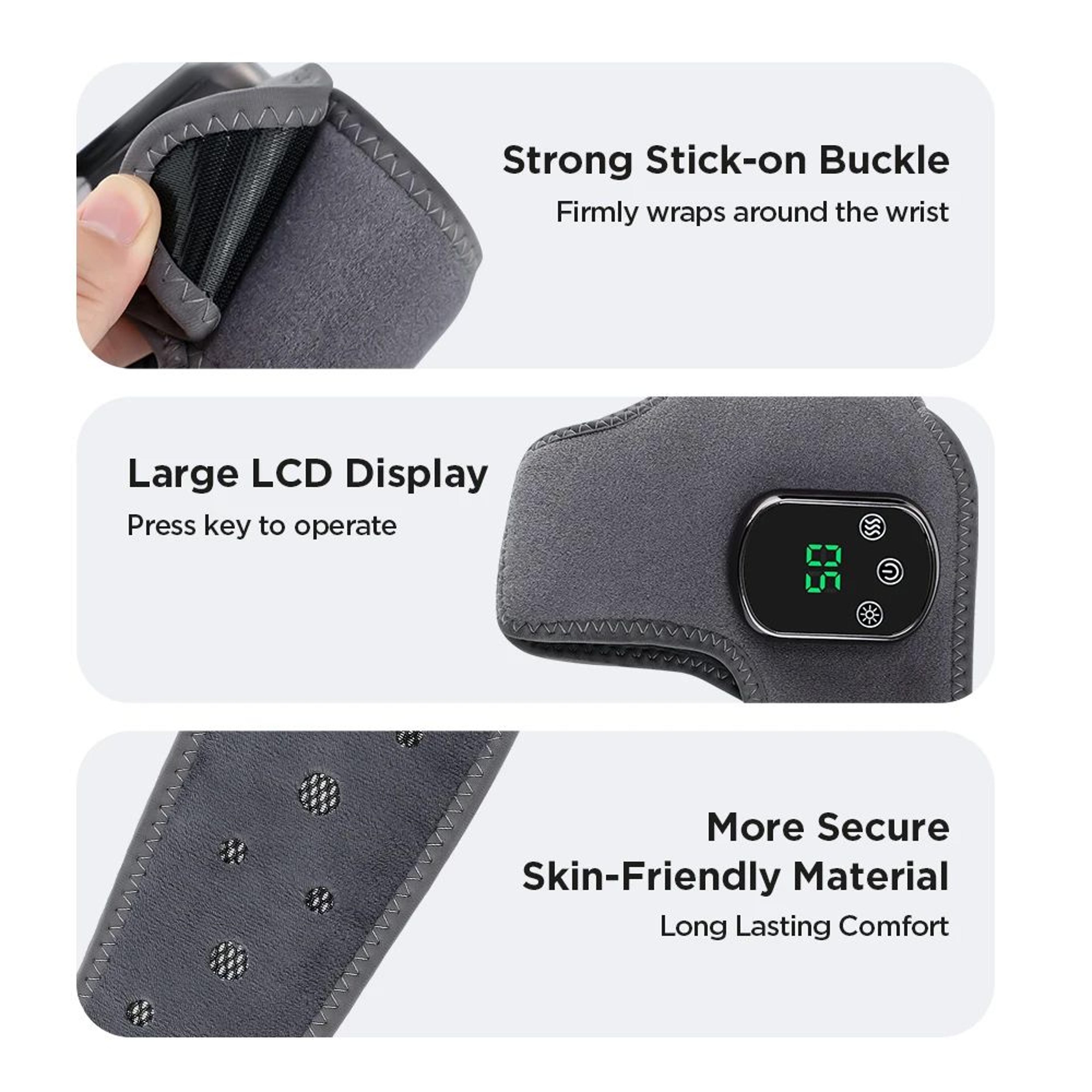Rechargeable Heated Foot And Ankle Massager With Vibration 4