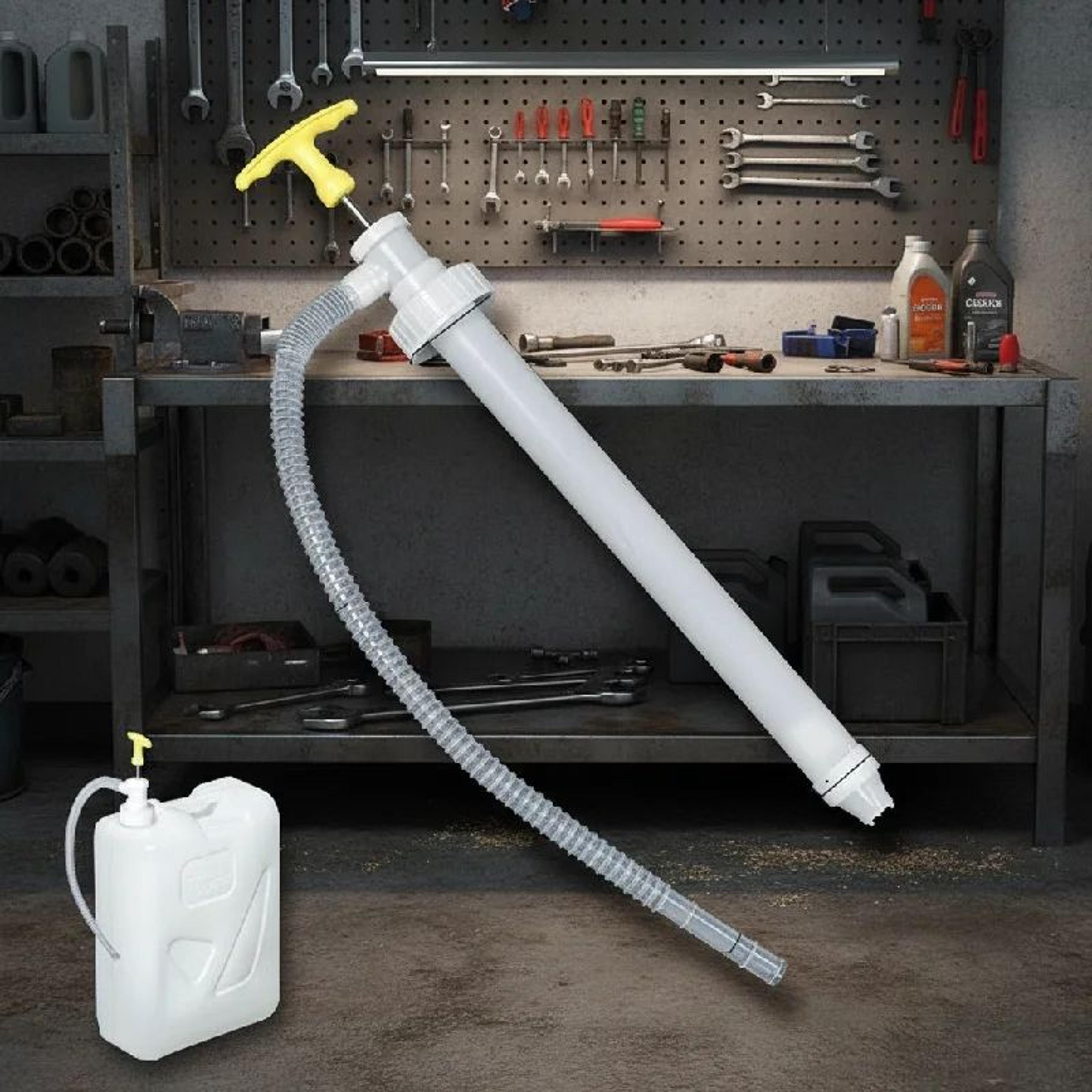 manual liquid transfer pump with anti-backflow oil drum hand pump