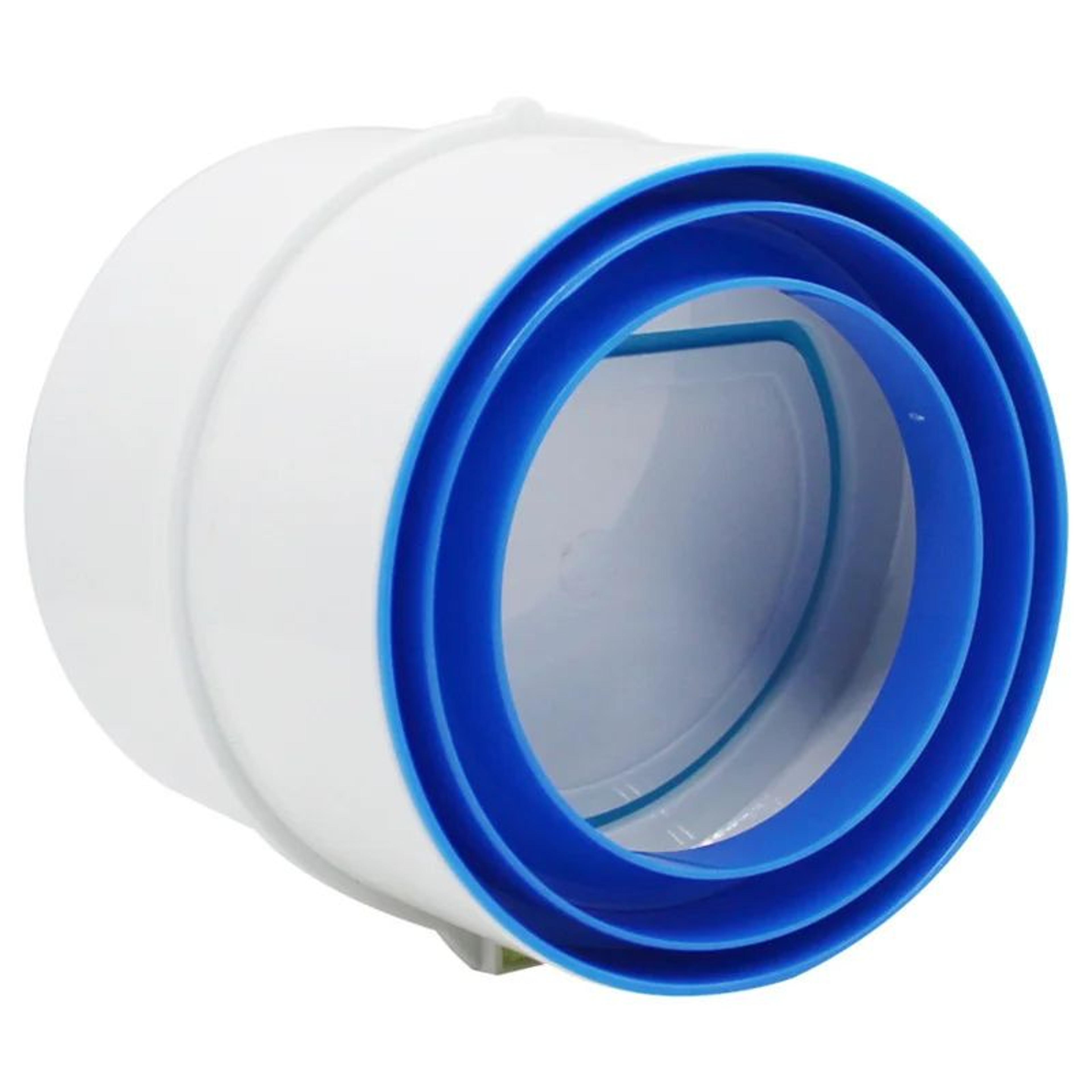 pvc exhaust fan backdraft damper 75mm 110mm round air duct check valve