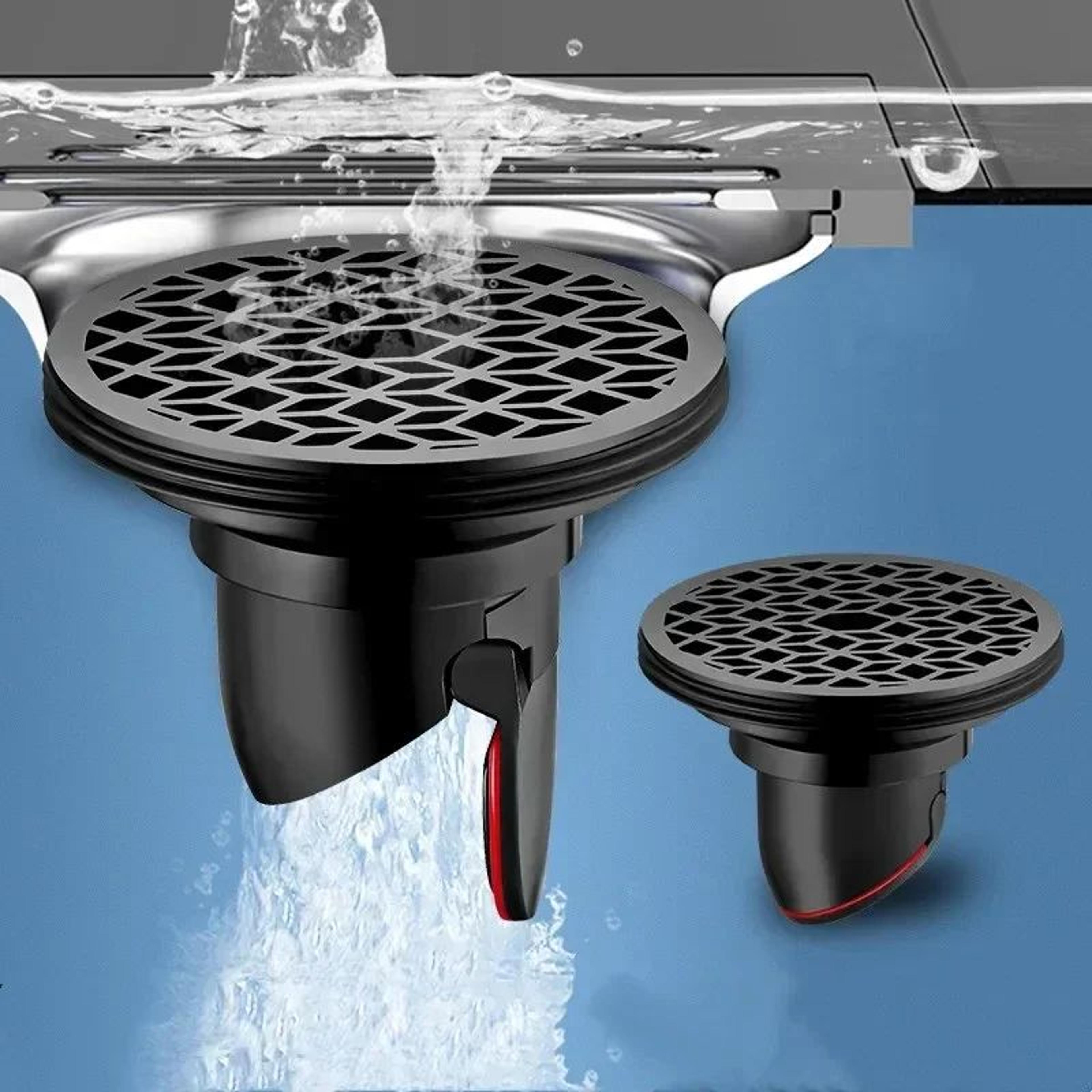 anti-odor floor drain core with hair strainer and insect-proof seal