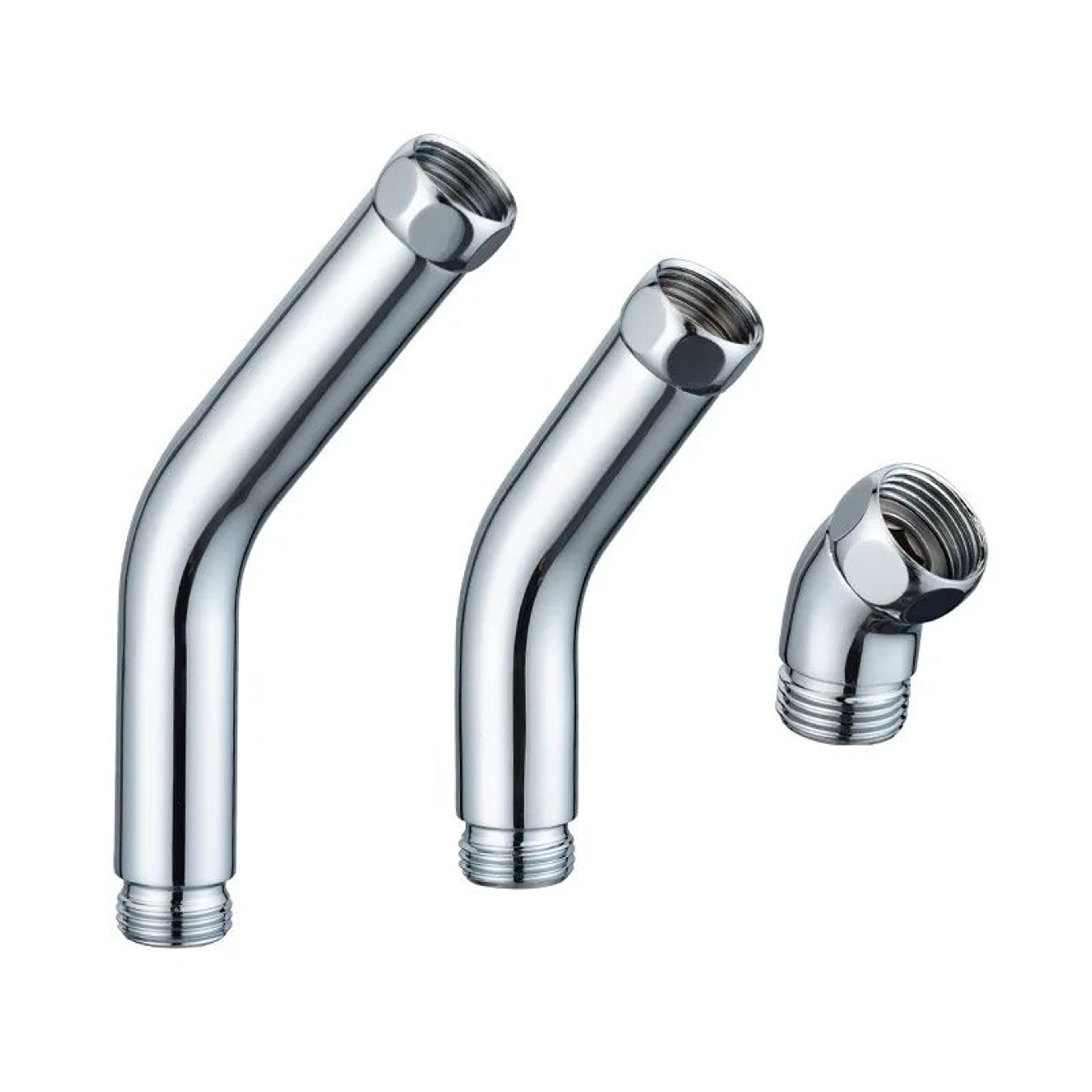 135° g1/2 shower head elbow adapter - shower arm extension connector