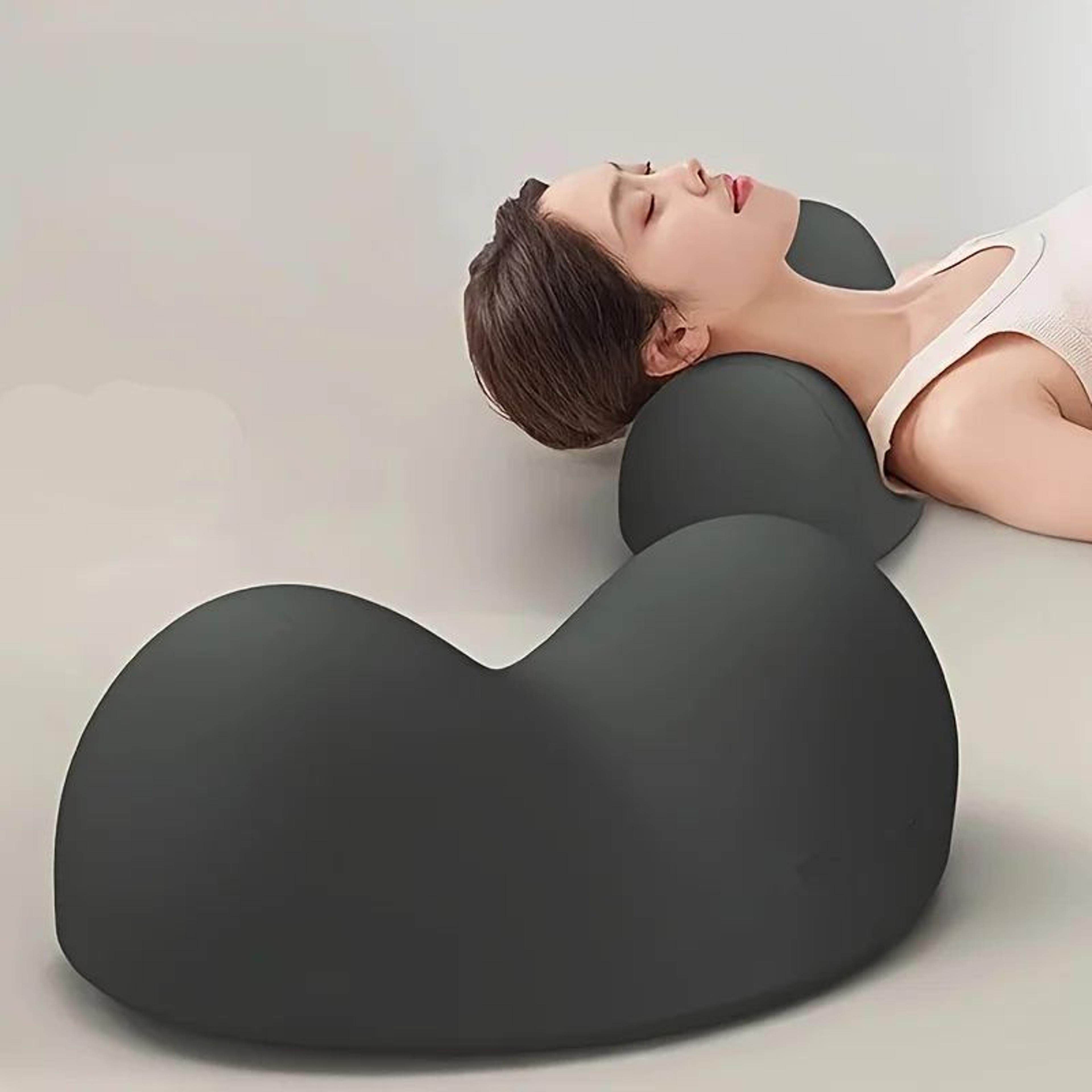 memory cotton cervical neck support pillow for comfortable sleep