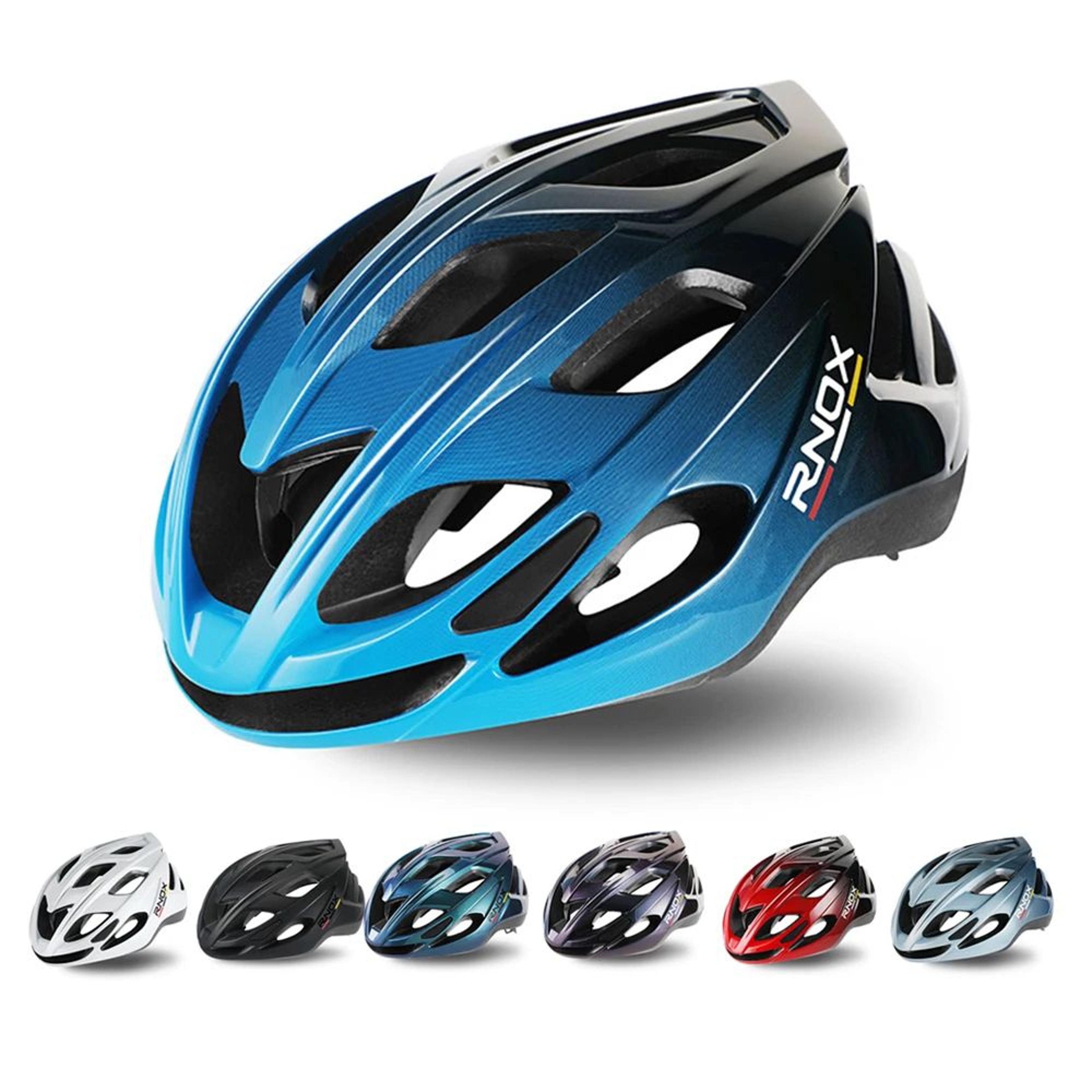 rnox ultralight cycling helmet - adjustable road and mtb bike helmet