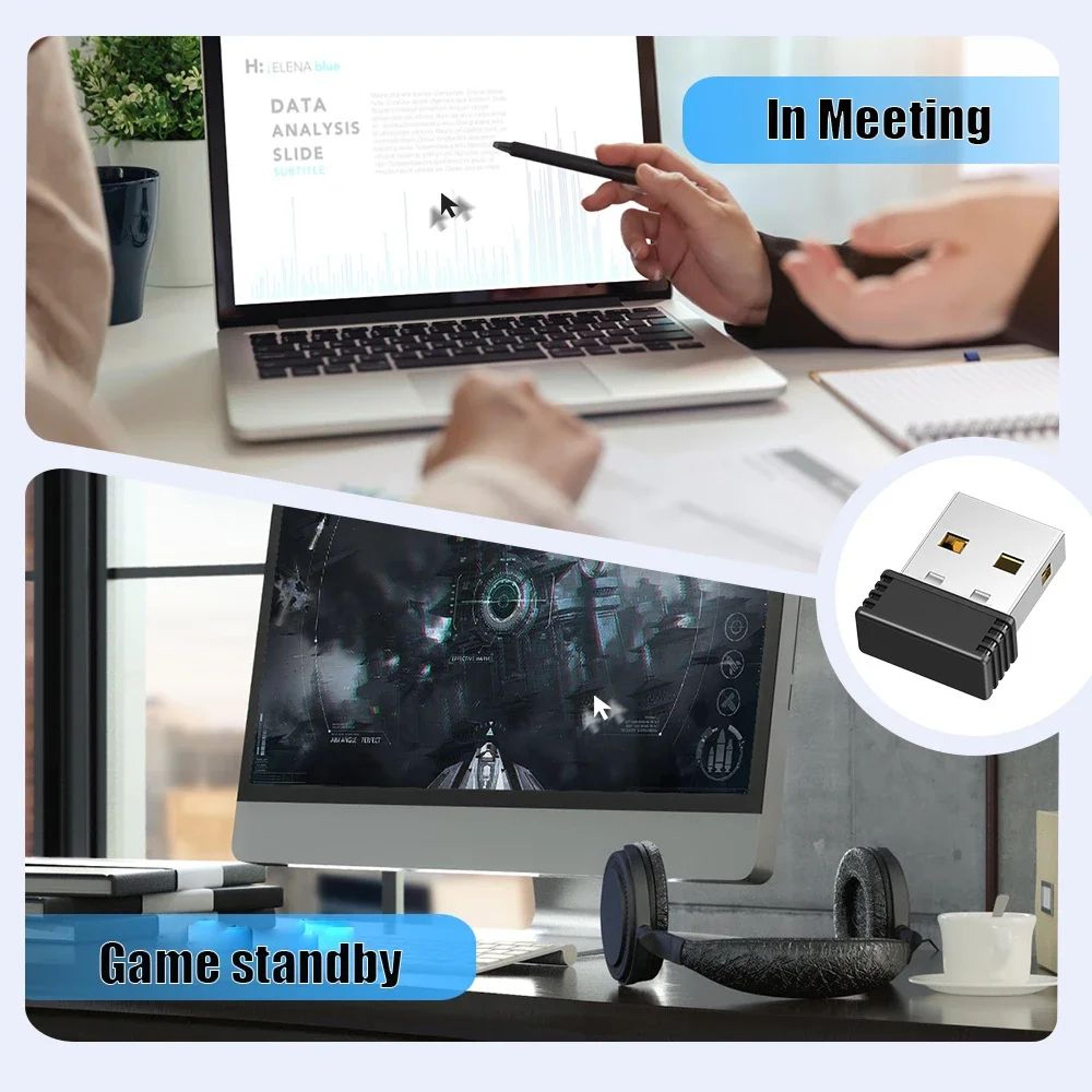 USB Automatic Mouse Jiggler With 3 Movement Modes And On Off Control 3