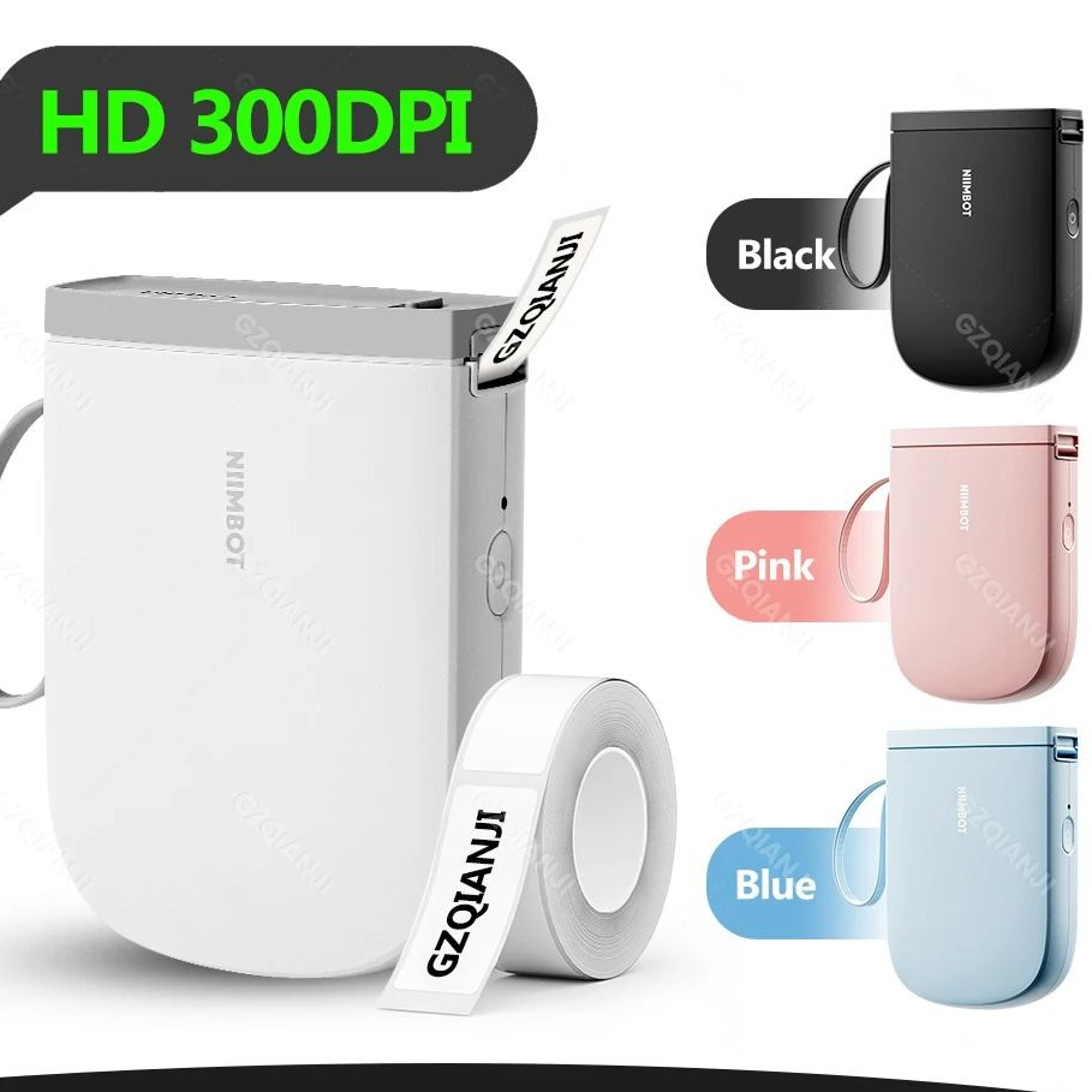 d11h 300dpi mini portable bluetooth wireless thermal label printer
