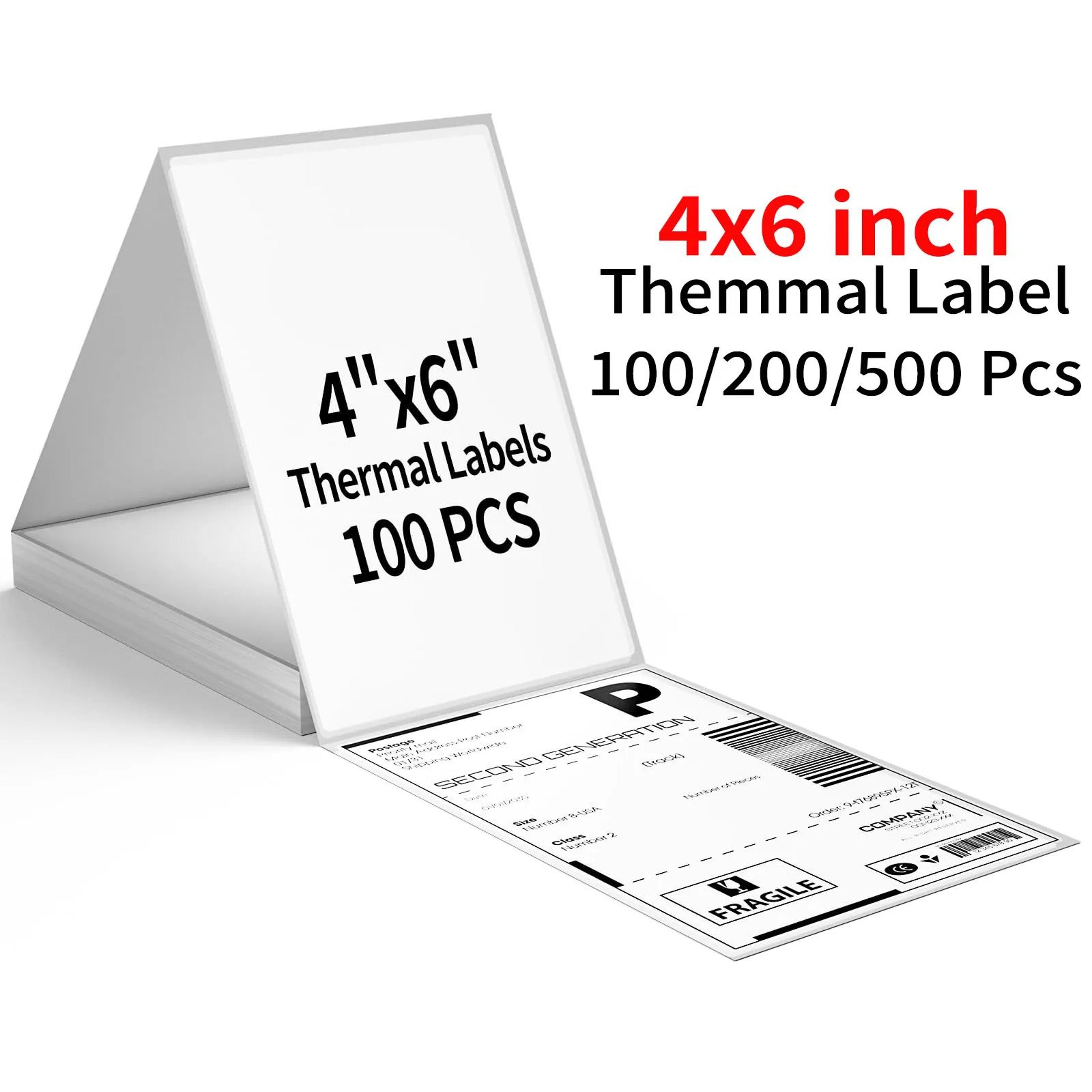 4x6 inch thermal shipping labels self-adhesive barcode printer paper