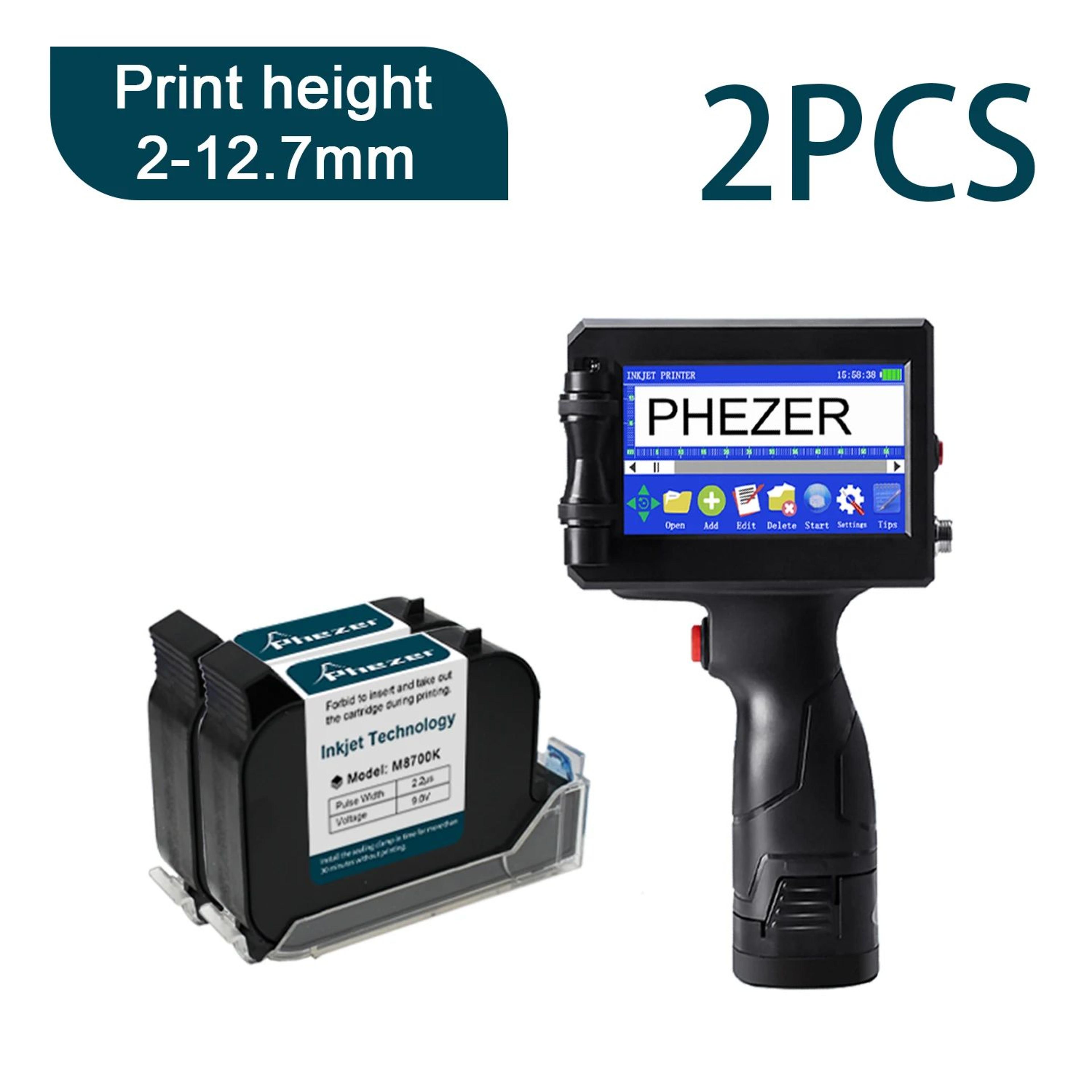 Handheld Inkjet Printer For Expiry Dates Batch Codes QR Codes And Barcodes 11