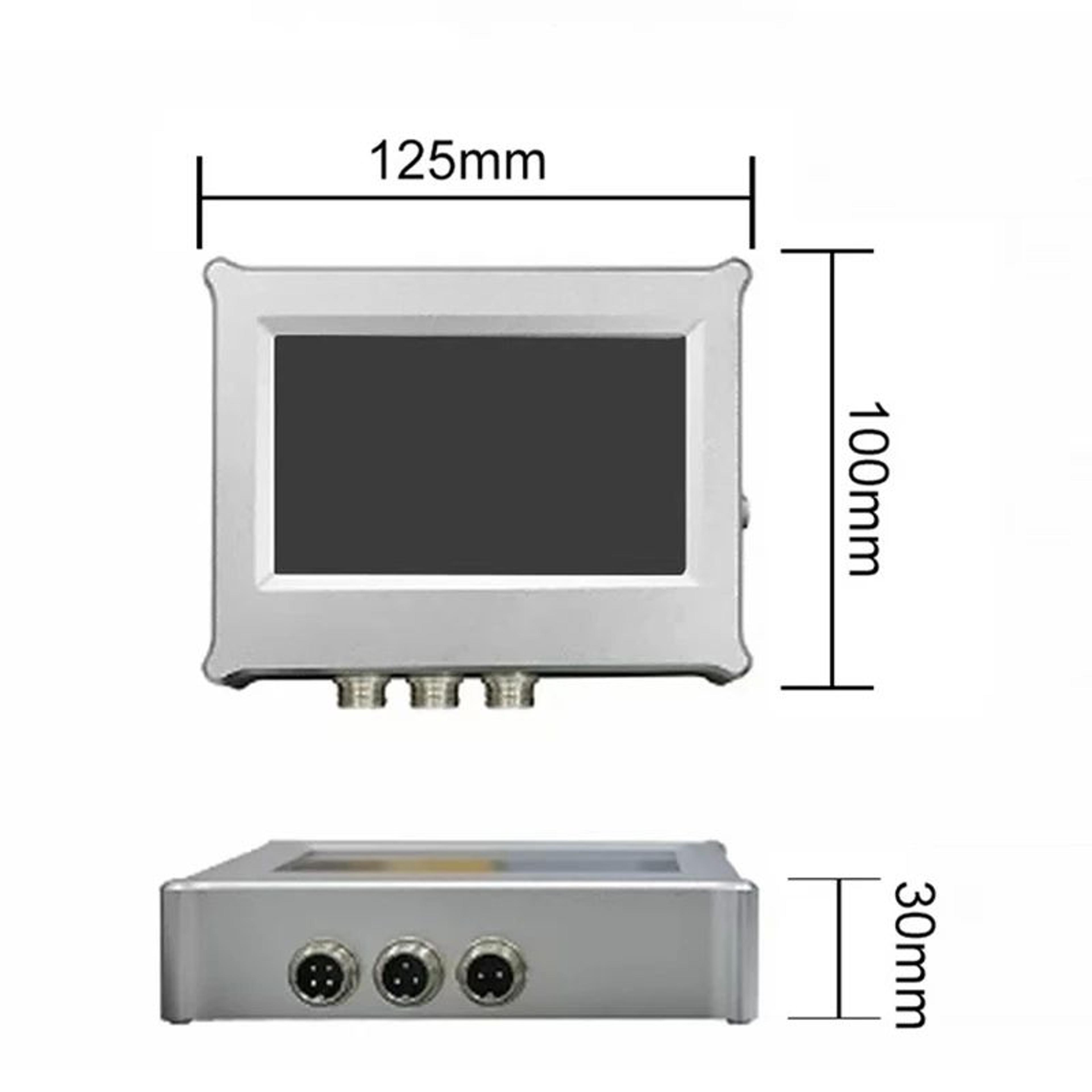127mm Automatic Inkjet Coding Printer With 25 Languages For Packaging And Logo Printing 3