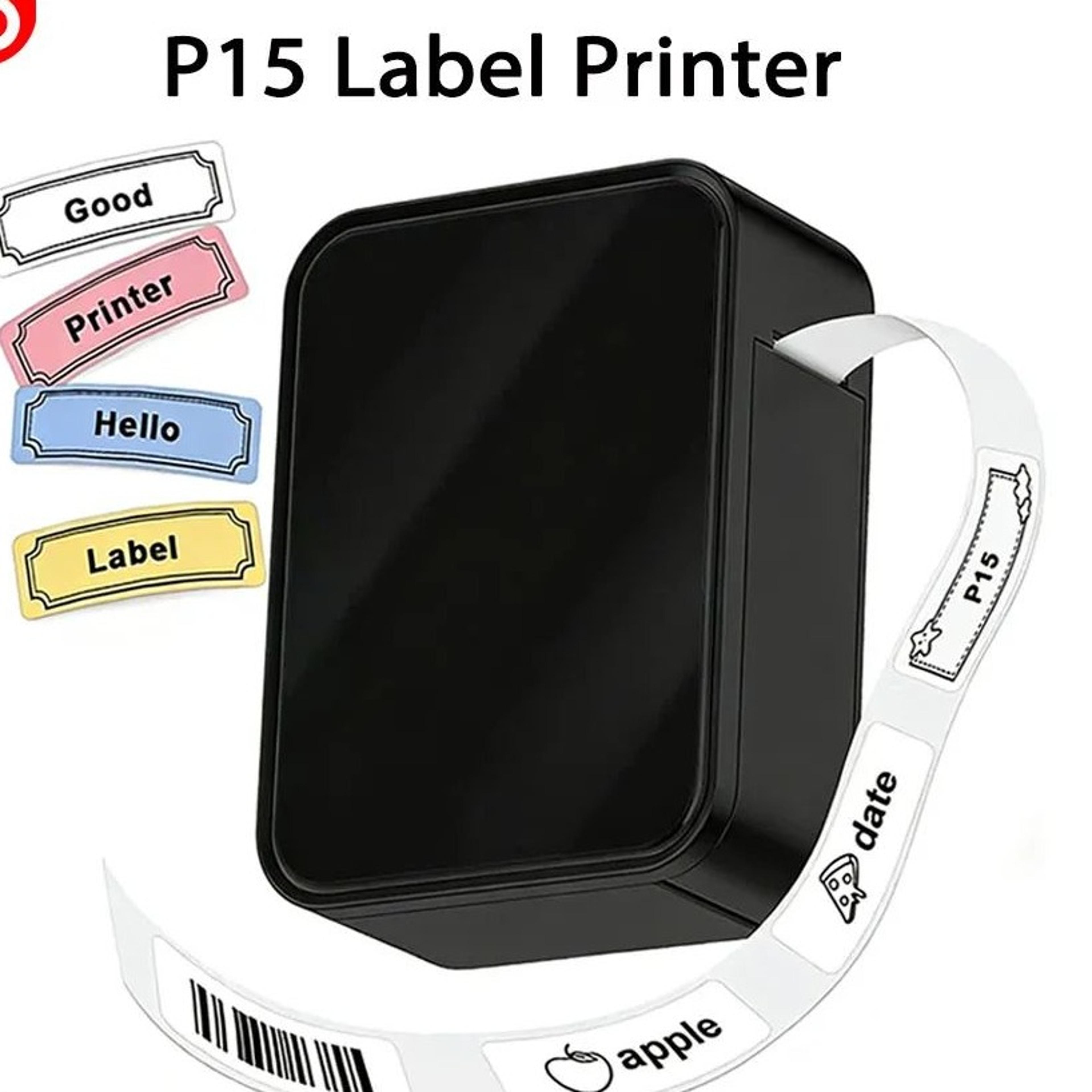 portable bluetooth label maker mini wireless thermal sticker printer for home office and school