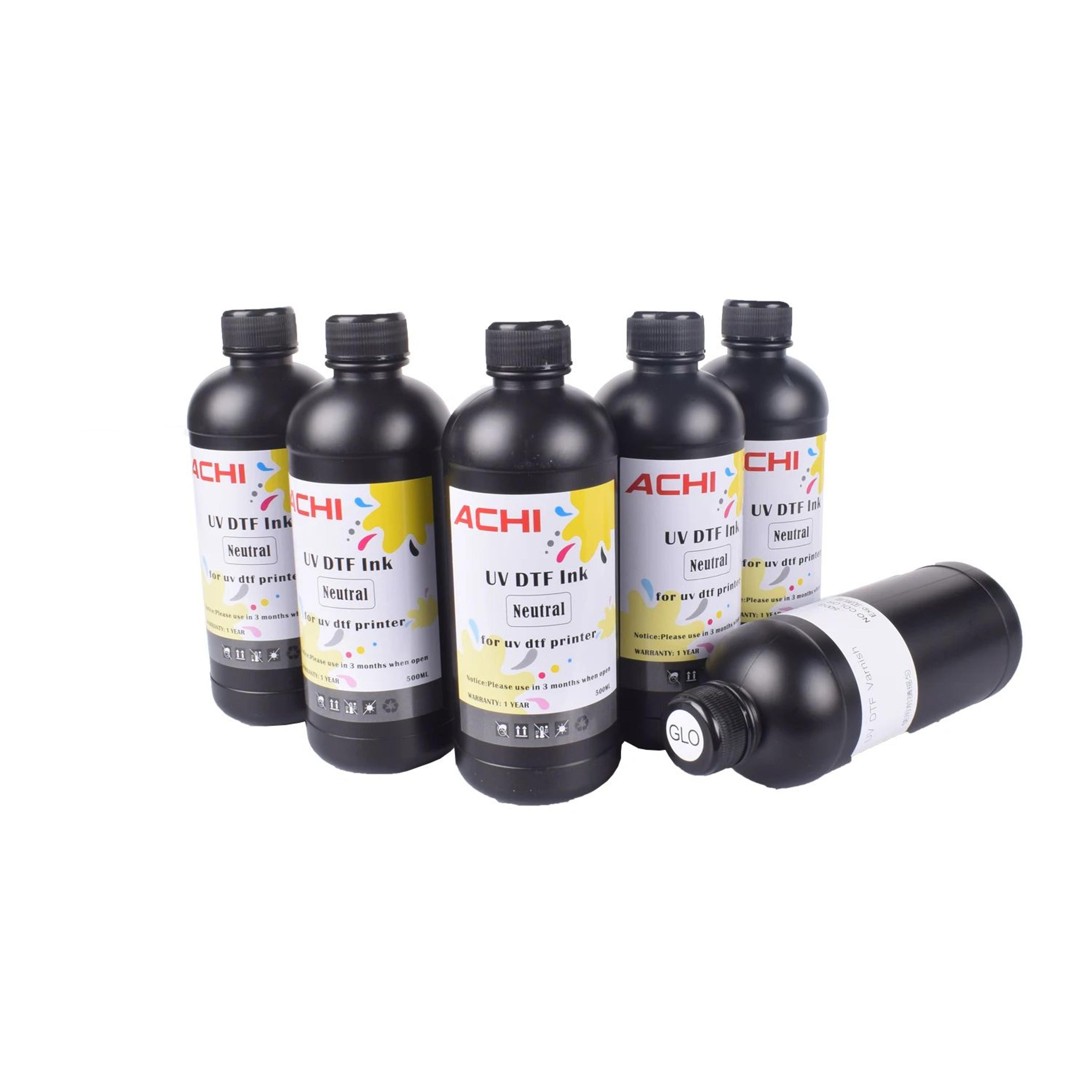 500ml uv dtf printer ink for xp600 dx4 dx5 r1390 l800 r330 printheads