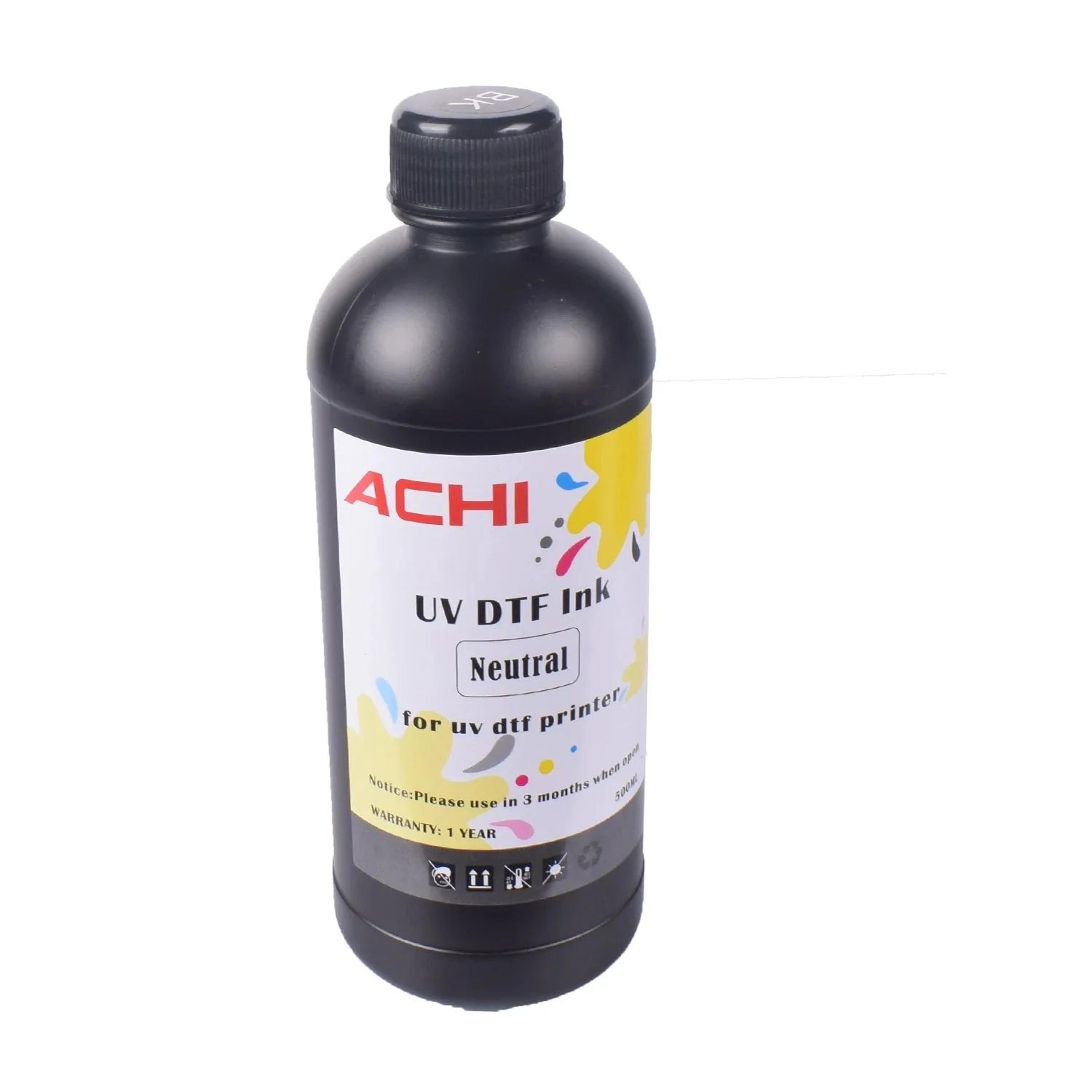 500ML UV DTF Printer Ink For XP600 DX4 DX5 R1390 L800 R330 Printheads 6