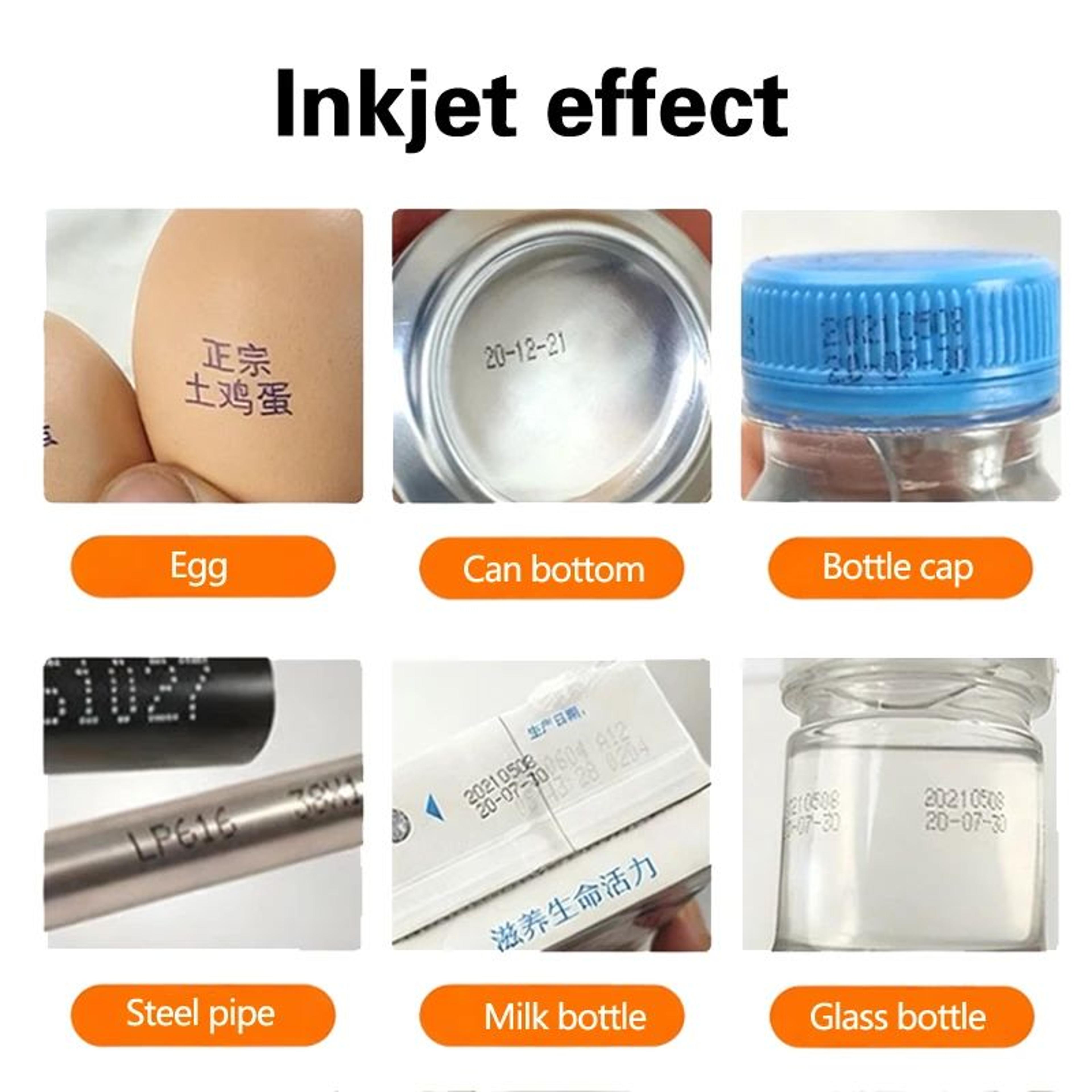 Mini Handheld Inkjet Printer For Expiry Dates QR Codes And Product Packaging 2