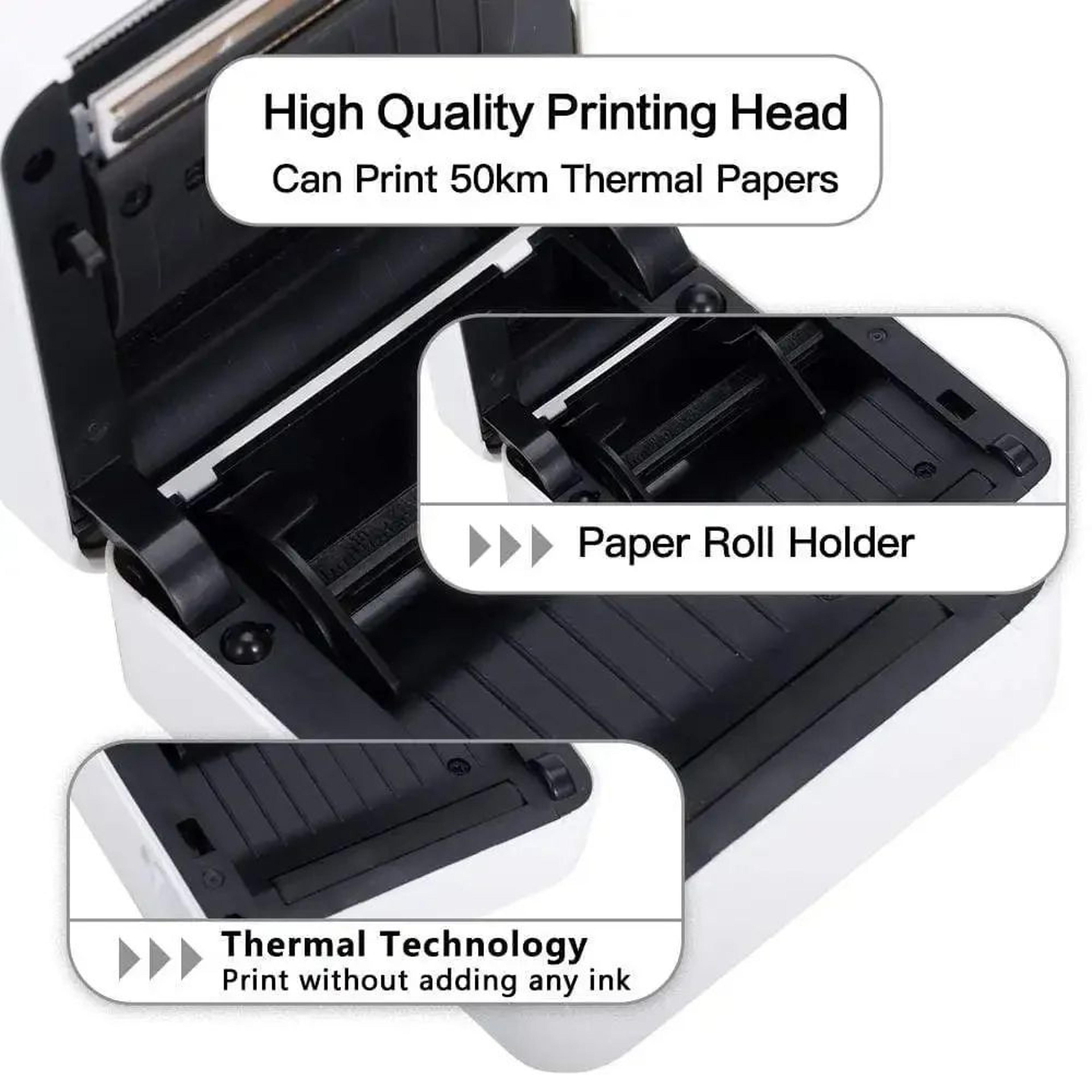 300DPI Mini Bluetooth Pocket Thermal Printer For IOS Android Portable Inkless Photo And Note Printe 3